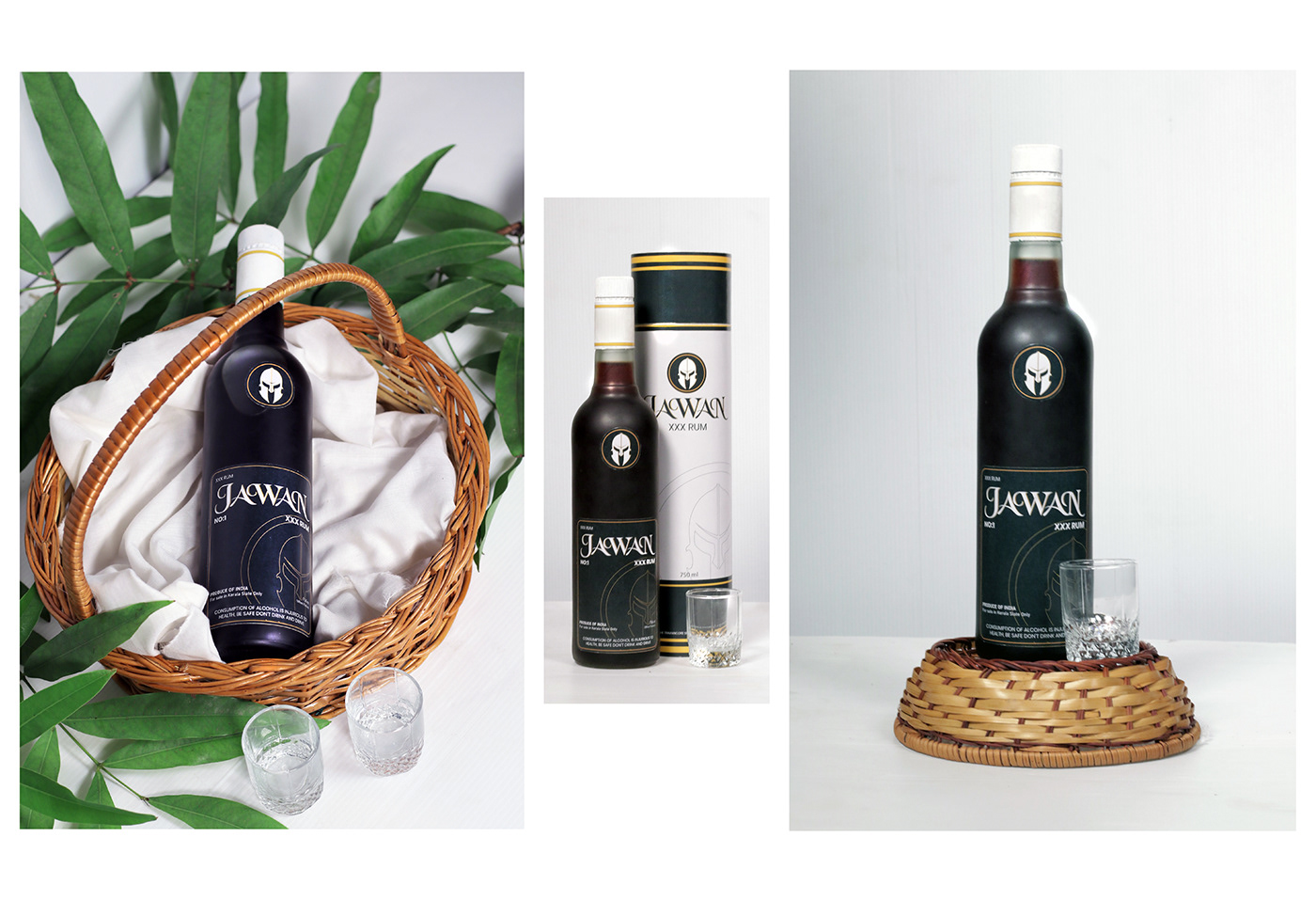 jawan Rum alcohol rebranding brand identity product design  packaging design Photography  ILLUSTRATION  Graphic Designer