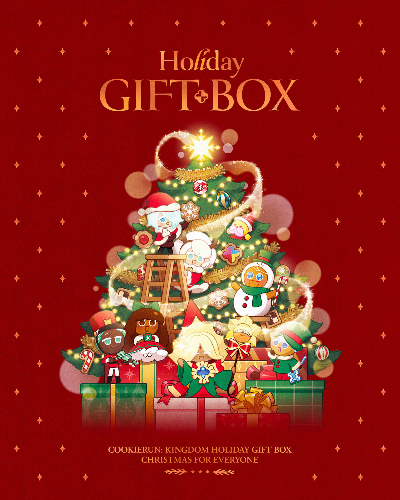 adventcalendar Character design  Christmas cookierun Cookierunkingdom devsisters figure giftbox package toydesign