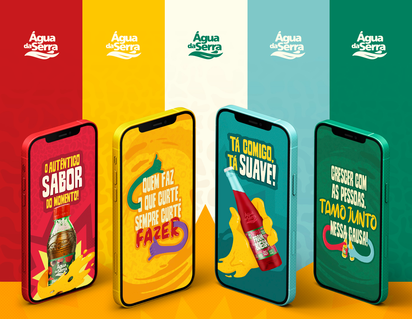 Advertising  Agua da Serra branding  design identidade visual marca marketing   Packaging video visual identity