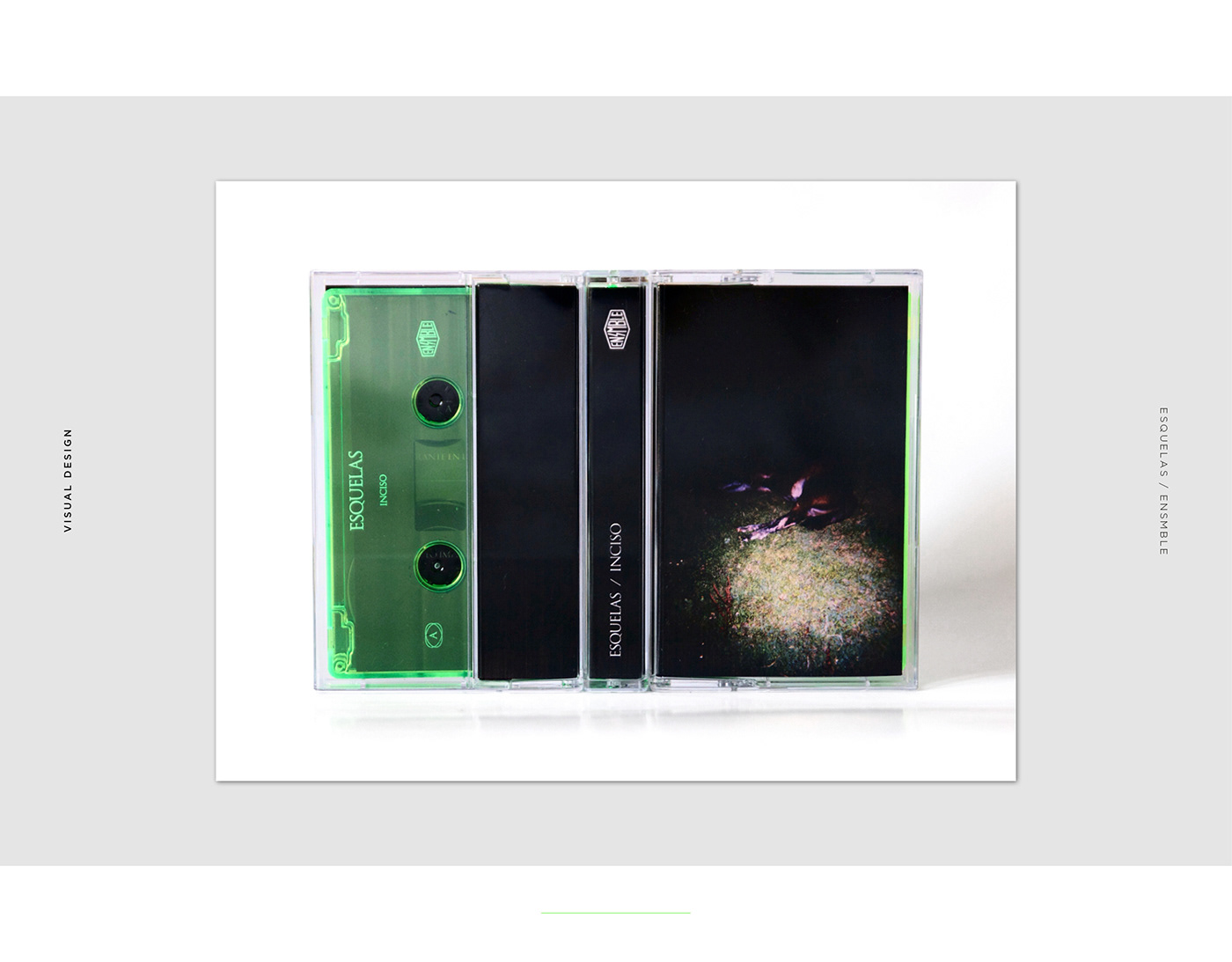 esquelas cassette editorial design  product design  Packaging graphic design 