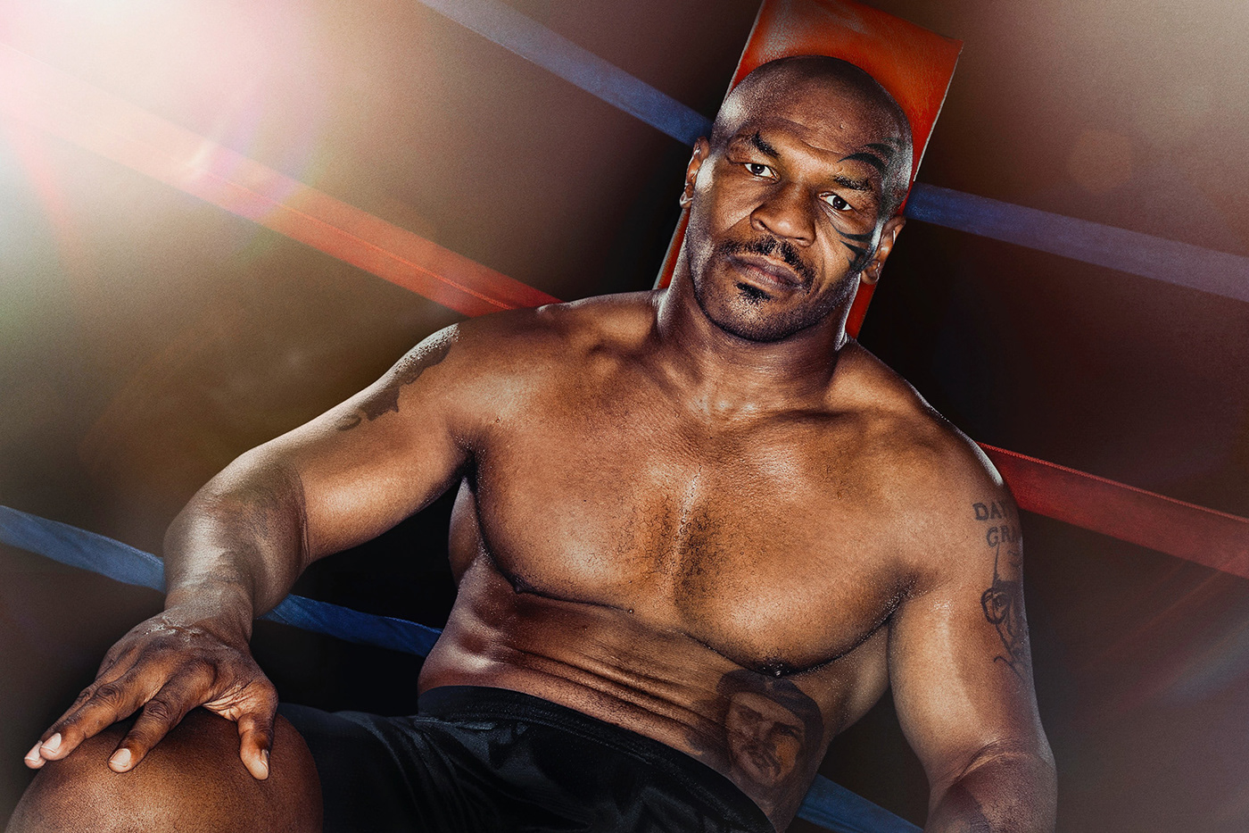 Photographing the one and only, Mike Tyson. athletes,Boxing,lighting,Mike T...