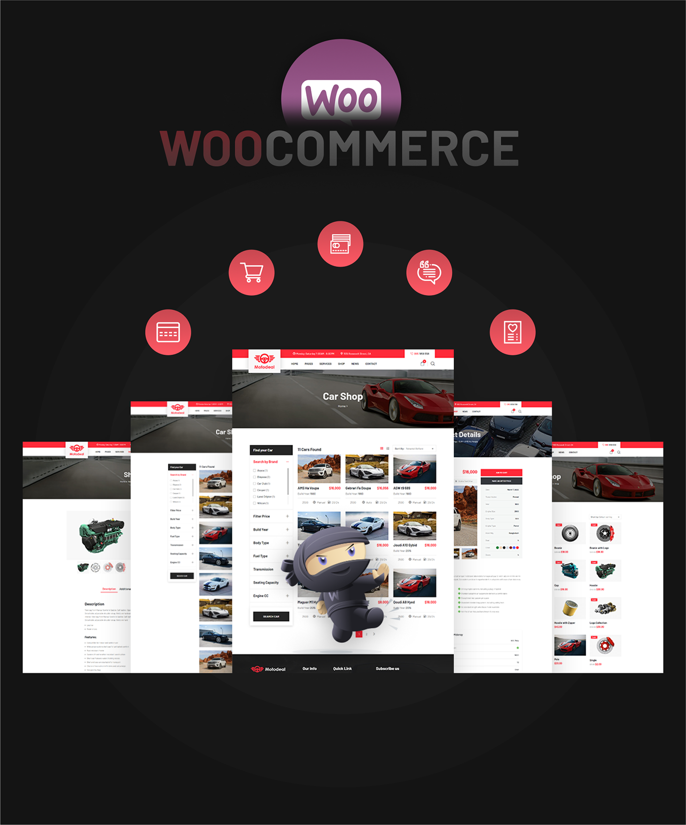car Motor Theme Design User Experience Design user interface design Vehicle Web Design  wordpress wordpress theme wordpress web design