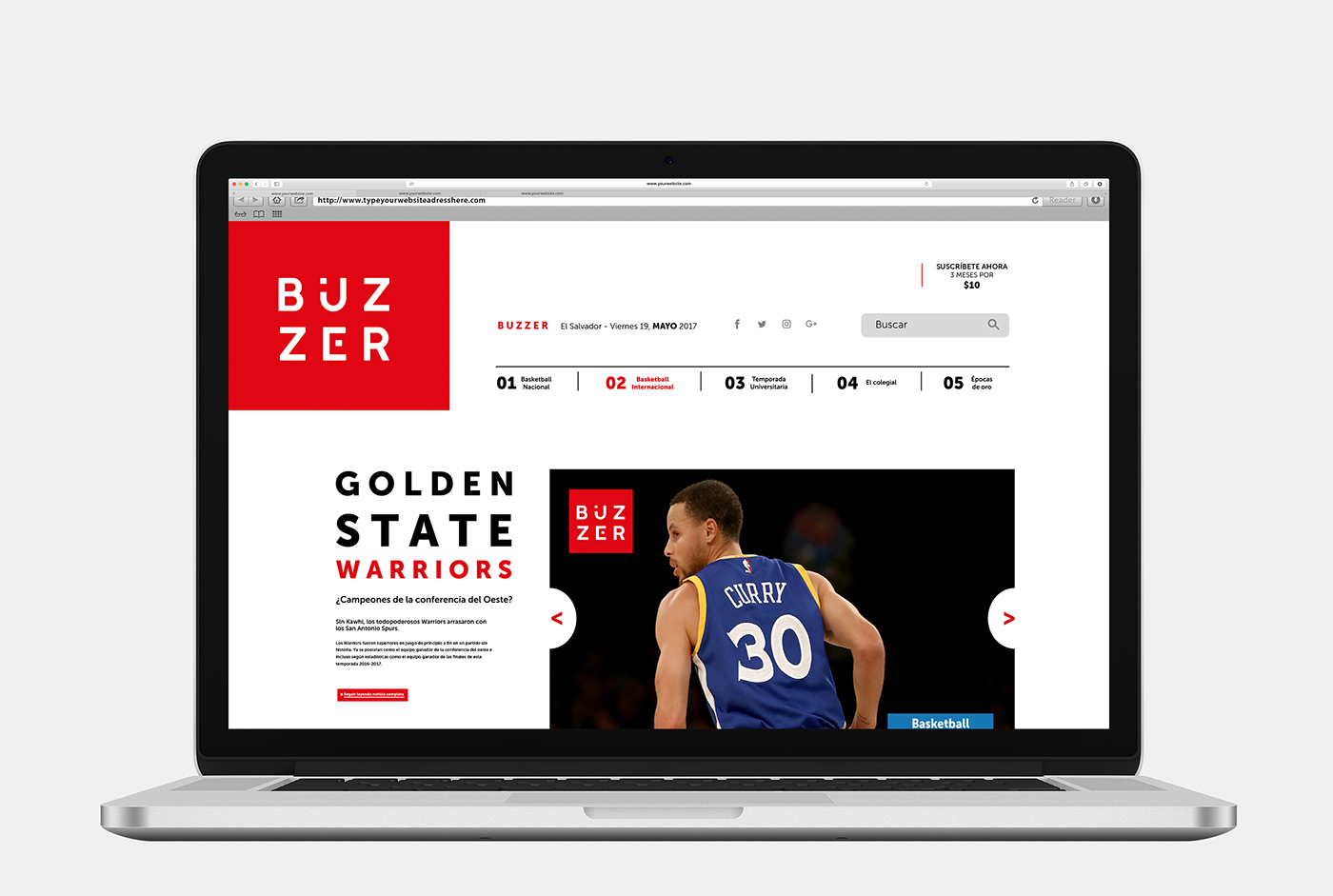 design basketball news branding  newspaper Web