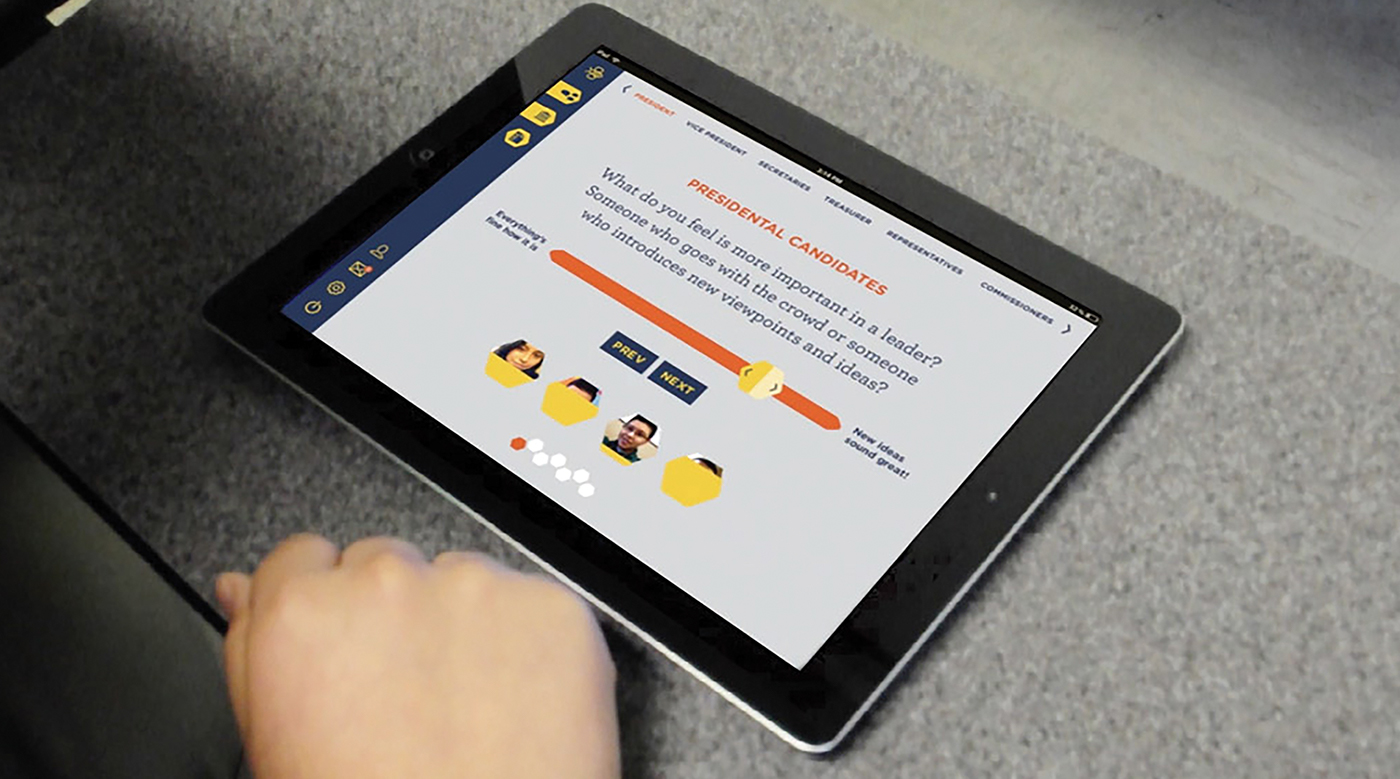 Education democracy youth Collaboration student ios app design iPad smartboard