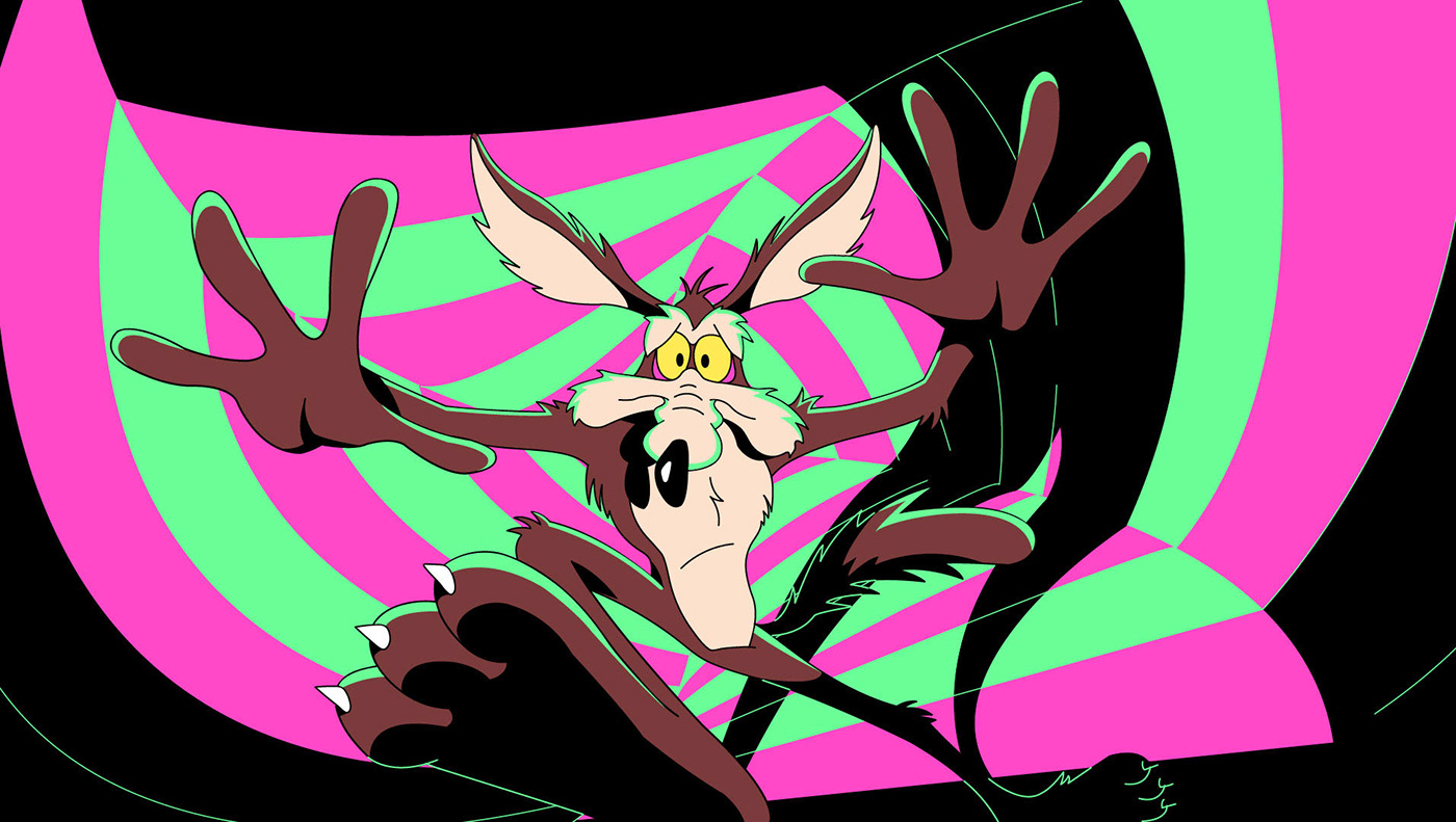cartoon Boomerang pop DANCE   BugBunny Videoclip abstract colorfull music green