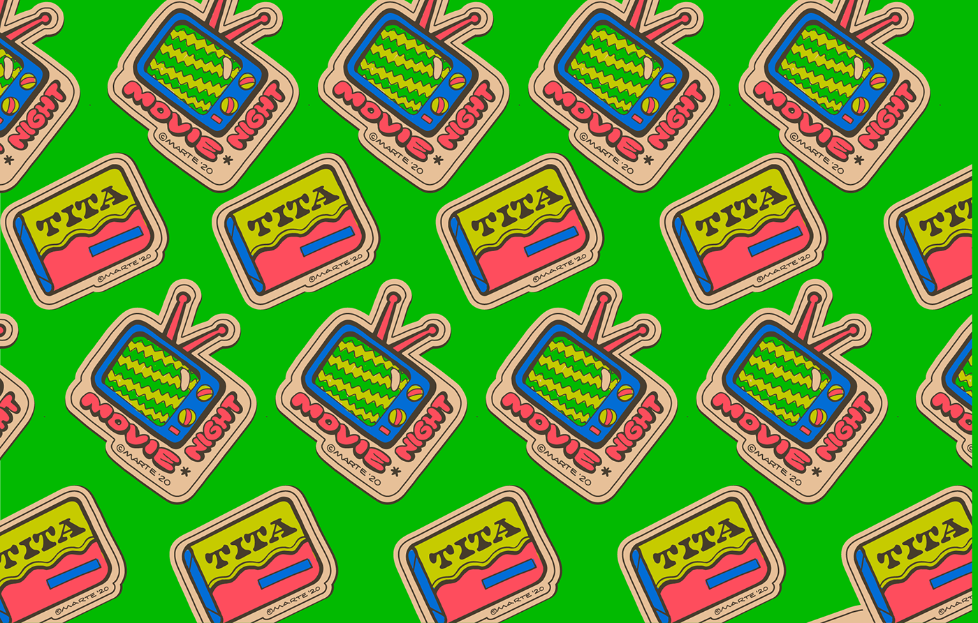 80s Astrology burger Candy facebook sticker ice cream instagram sticker stickers taurus weed
