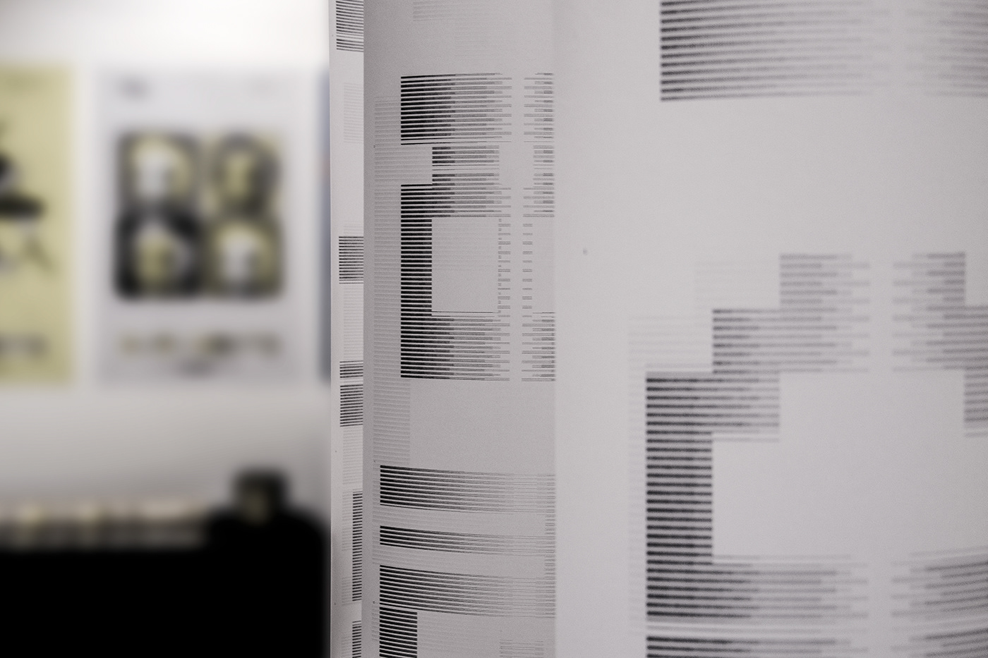 print dot matrix experimental typography   oki microline pin art design publication