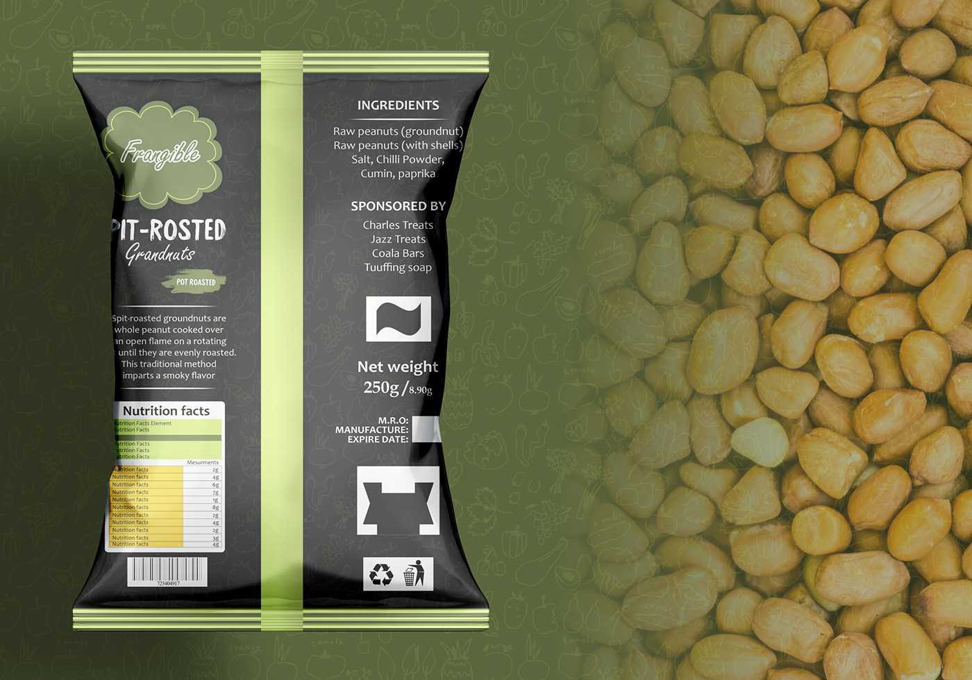 Food  visual identity marketing   Advertising  packaging design package design  package brand identity visual Graphic Designer