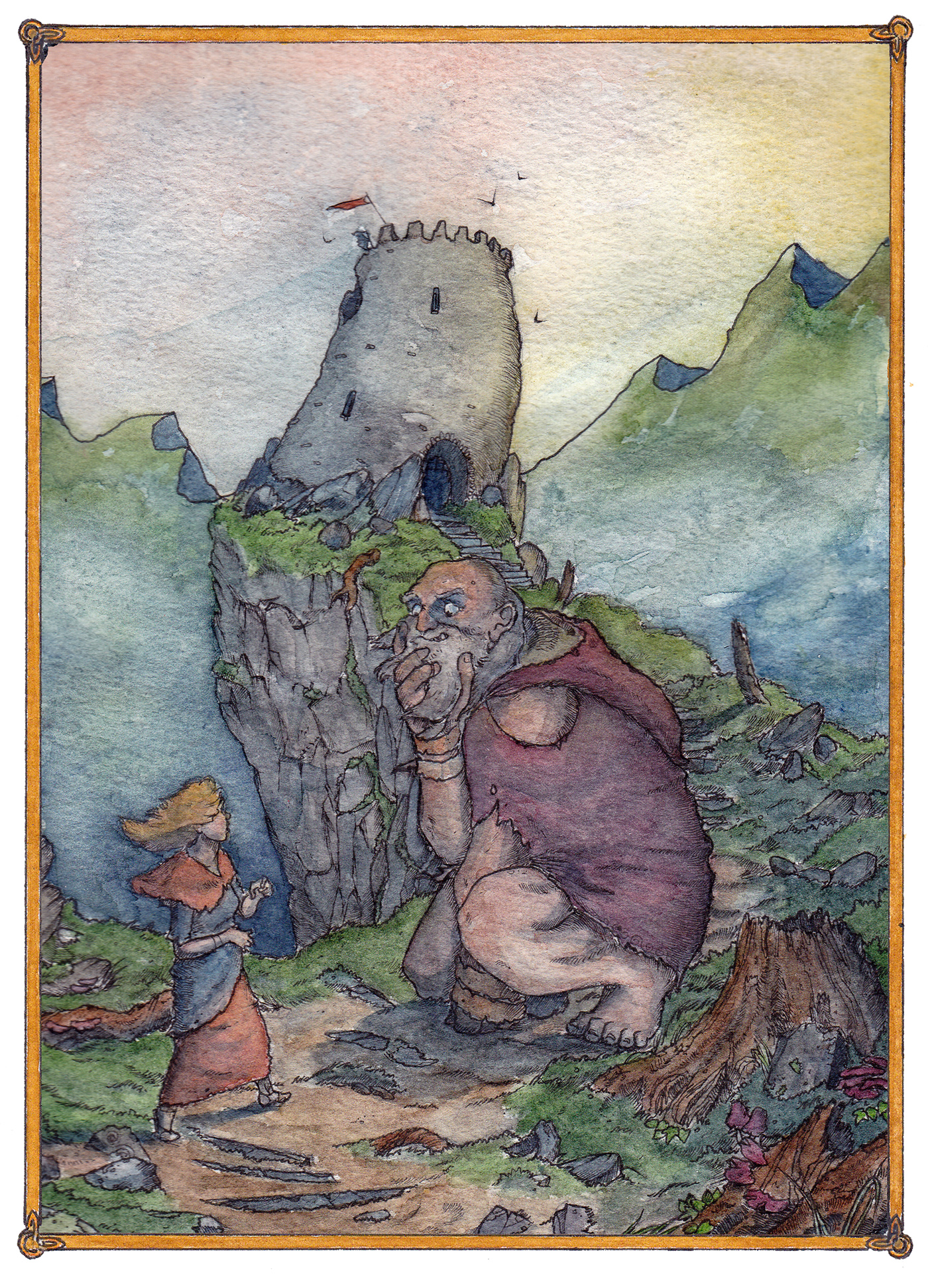 Magical Celtic TALES Stories Watercolours childrens books myth Folklore irish