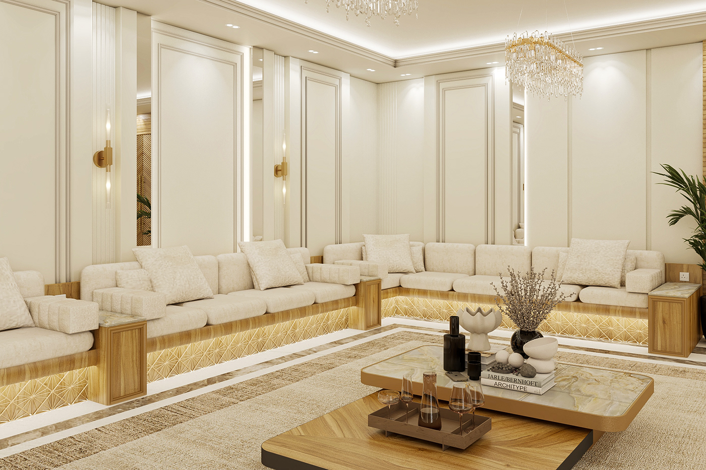 interior design  architecture MAJLIS doha 3ds max visualization Render vray