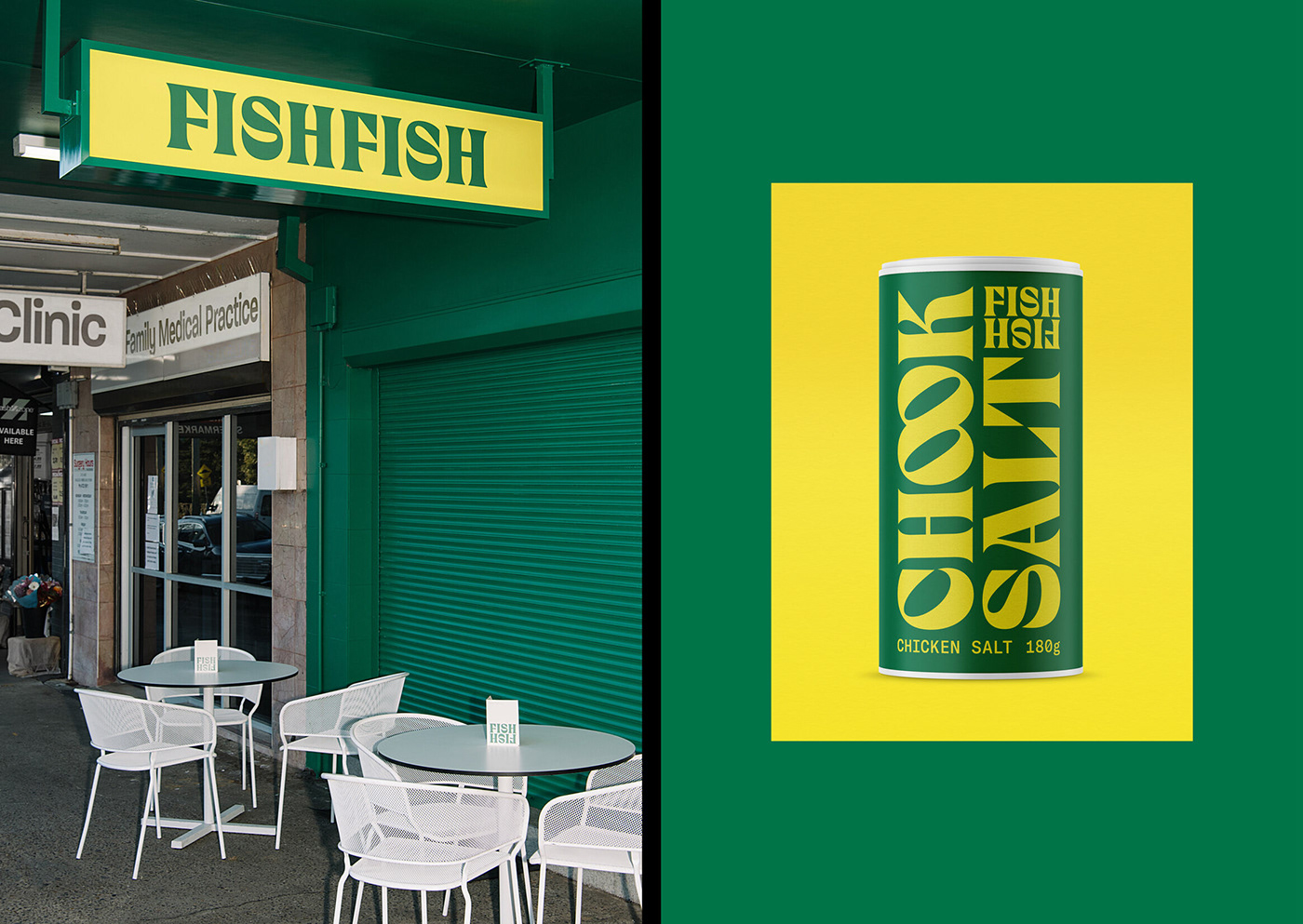 Brand Design brand identity branding  cafe fish and chips Food  Hospitality Logo Design typography   visual identity