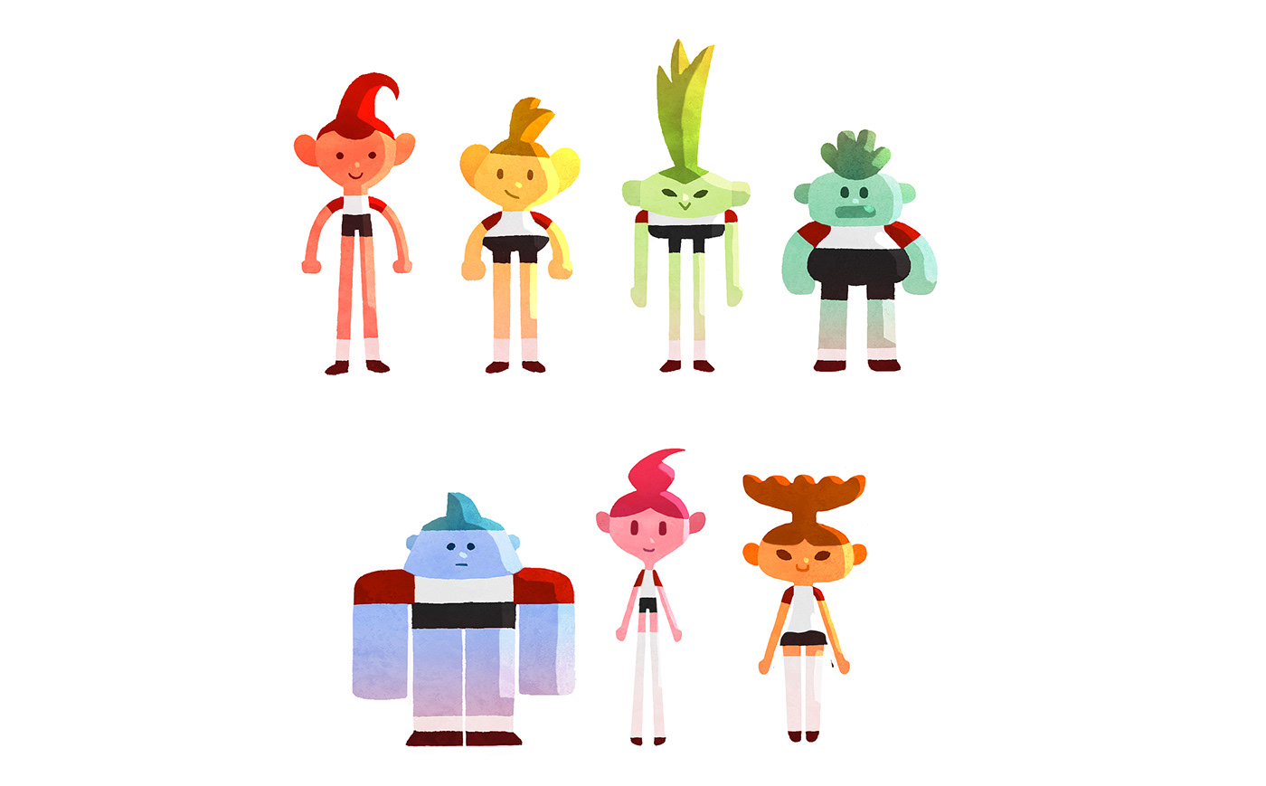 alfonso salazar animation  art direction  cartoon Character design 