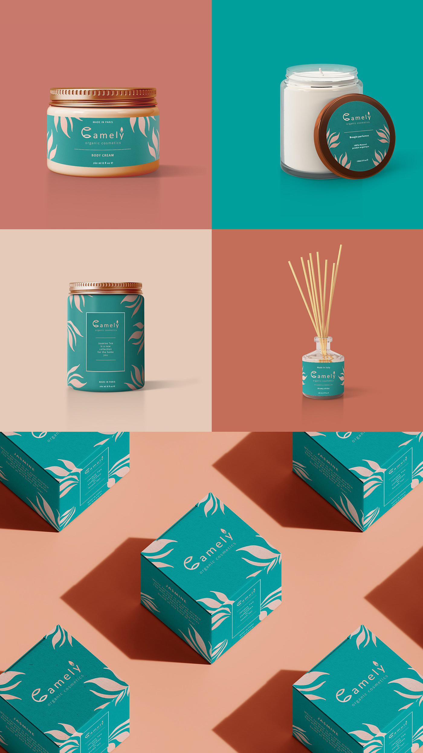 landing page logotype design packaging design UI visual concept