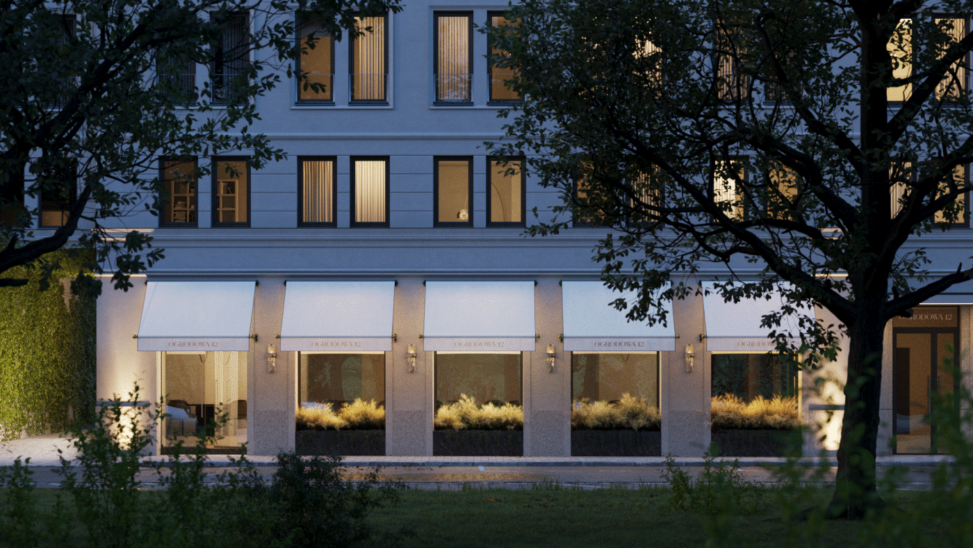 3d animation animation  apartments architecture skyscraper CGI exterior archviz premium nightcity