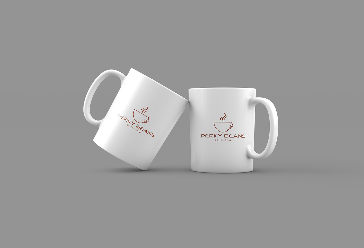 logo Logo Design visiting card letterhead Coffee cup coffee shop Mug  lettering business card