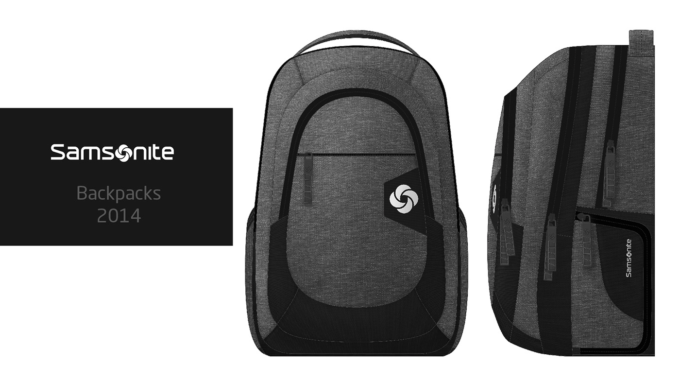 backpack Backpacks product design  Rucksack samsonite samsonite luggage sketches