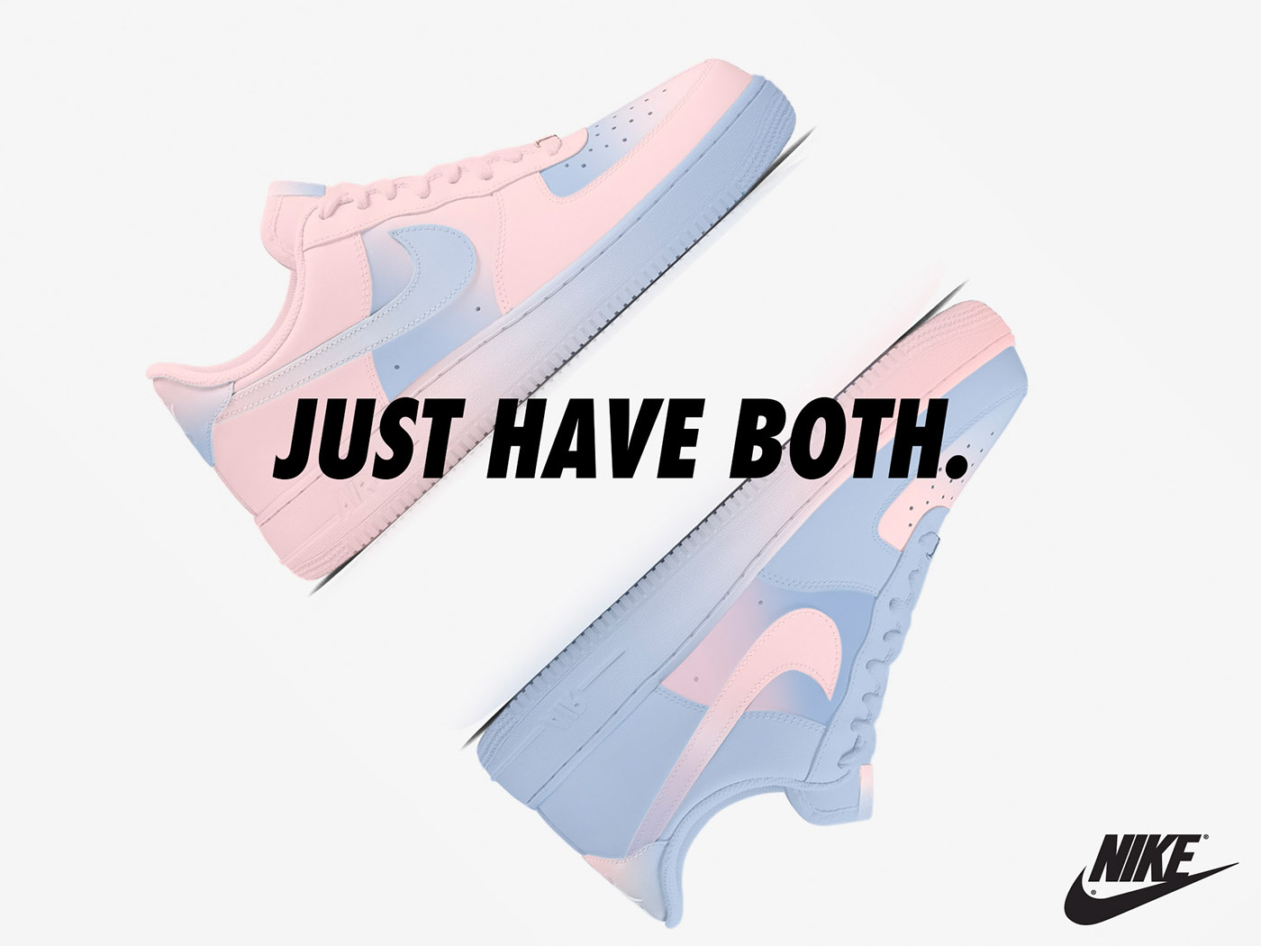 Nike sneakers pantone