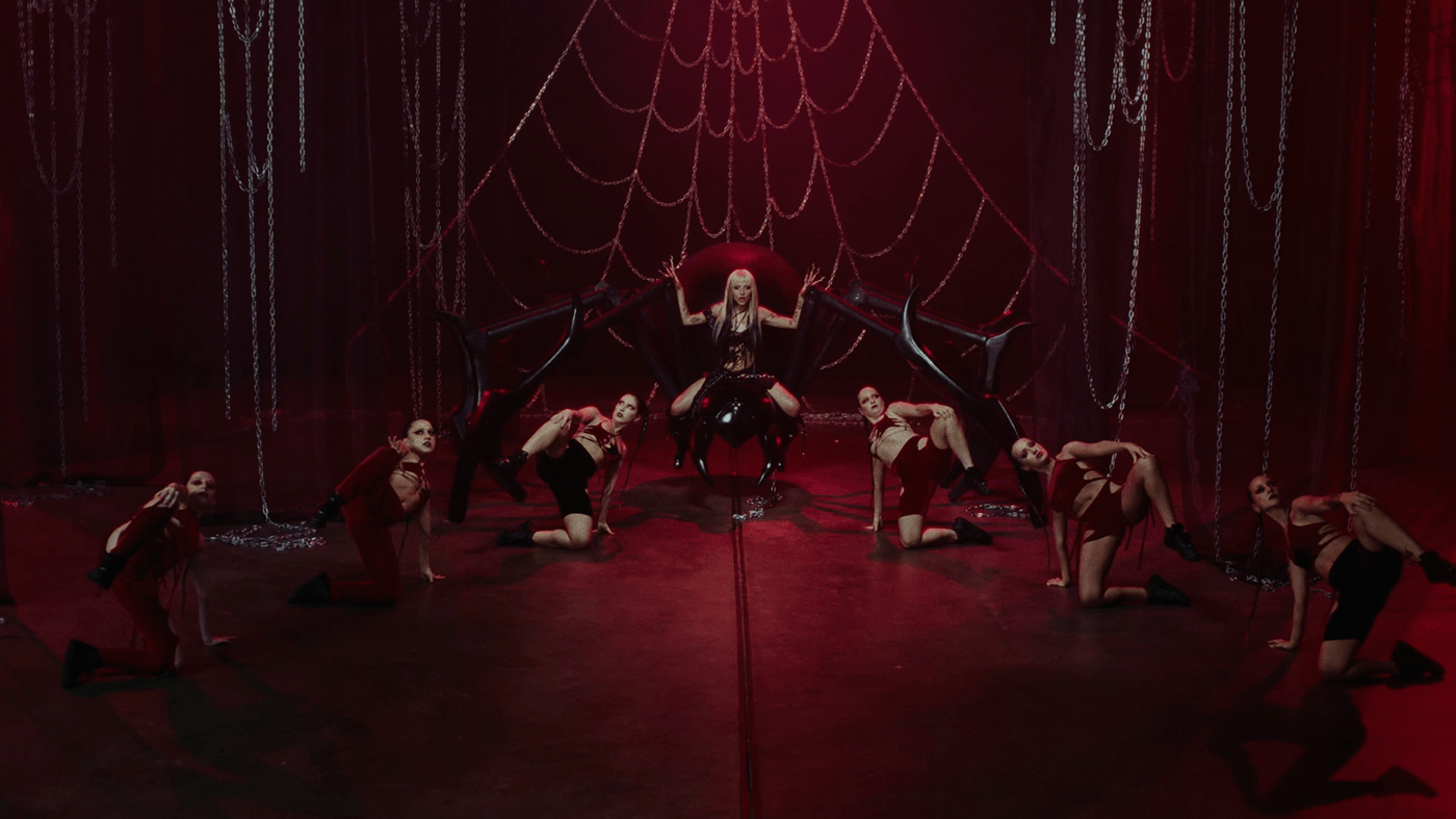 CAZZU DANCE   dark music video Performance spider