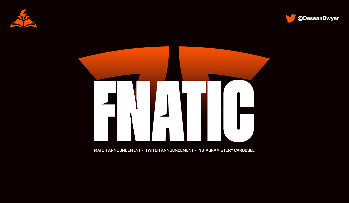 branding  esports fnatic   instagram Scorecard social media Twitch Valorant