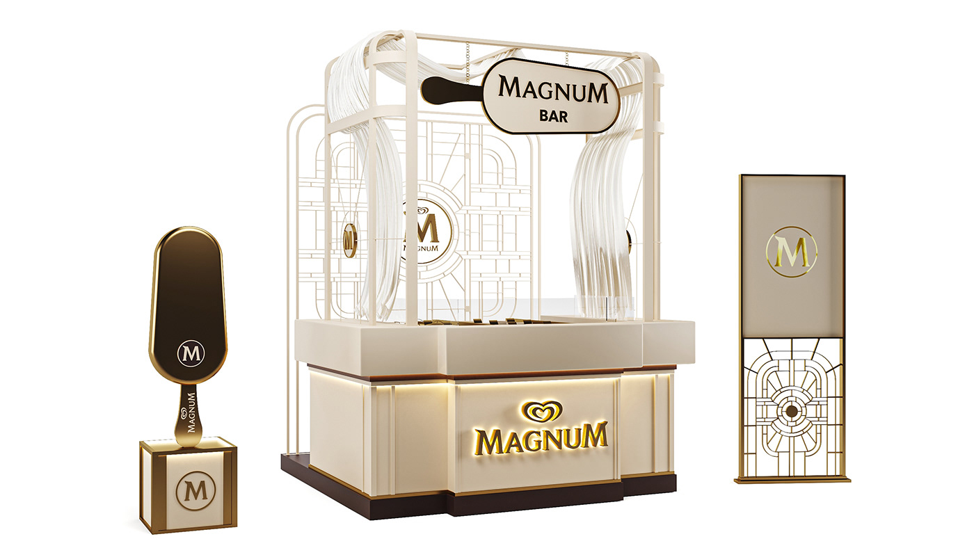 3ds max Advertising  architecture Exhibition  industrial design  interior design  magnum marketing   product Stand