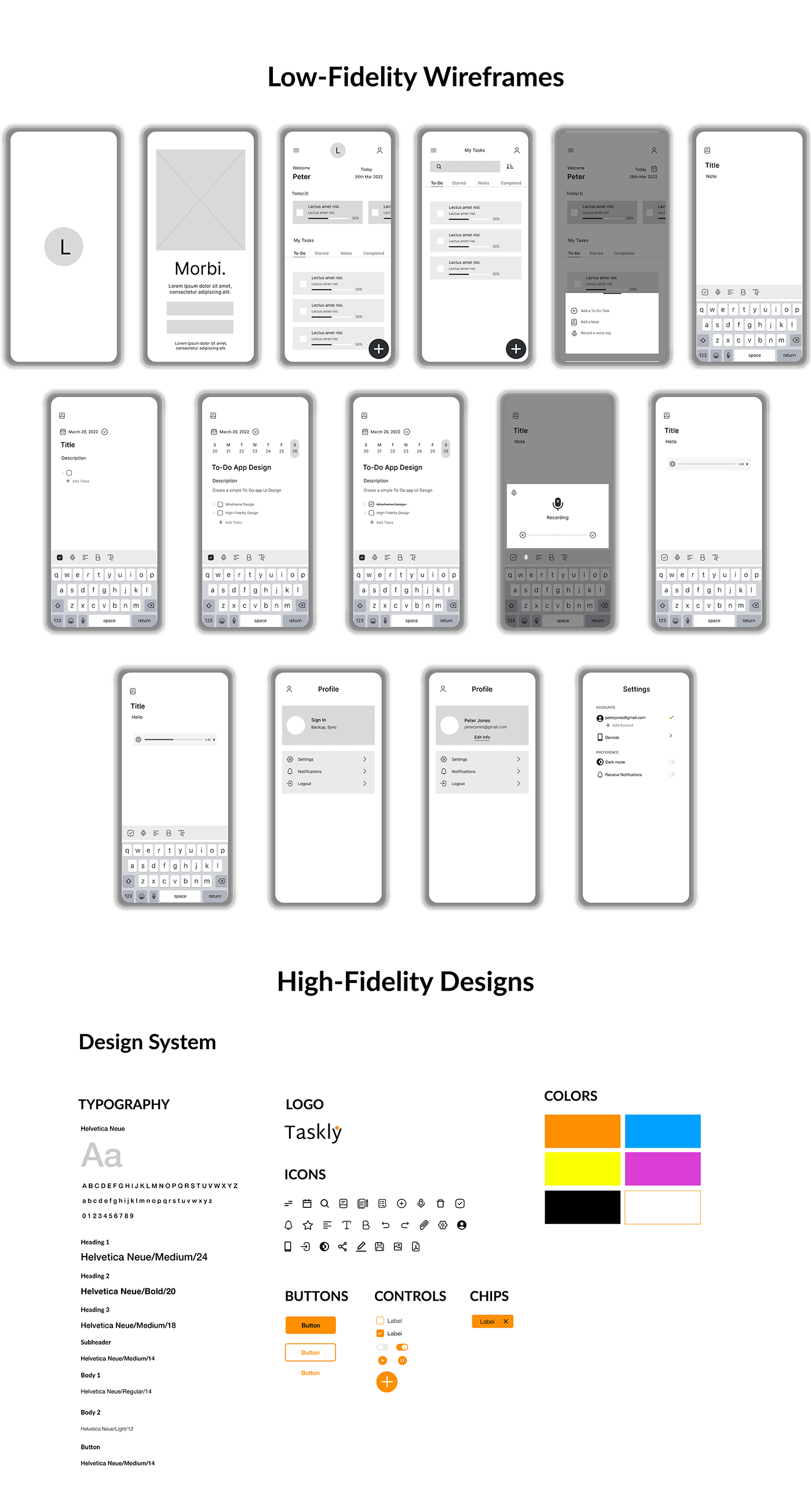design Figma Mobile app todo UI/UX uidesign user experience user interface