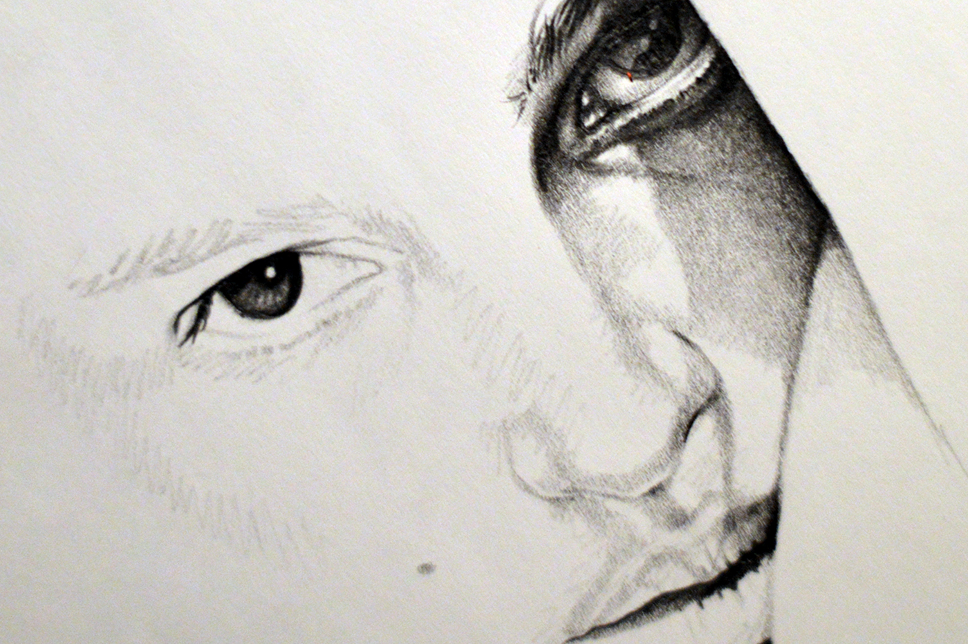 Natalie Portman's drawing loukman ali's drawings pencils drawings illustrations Realistic Portraits