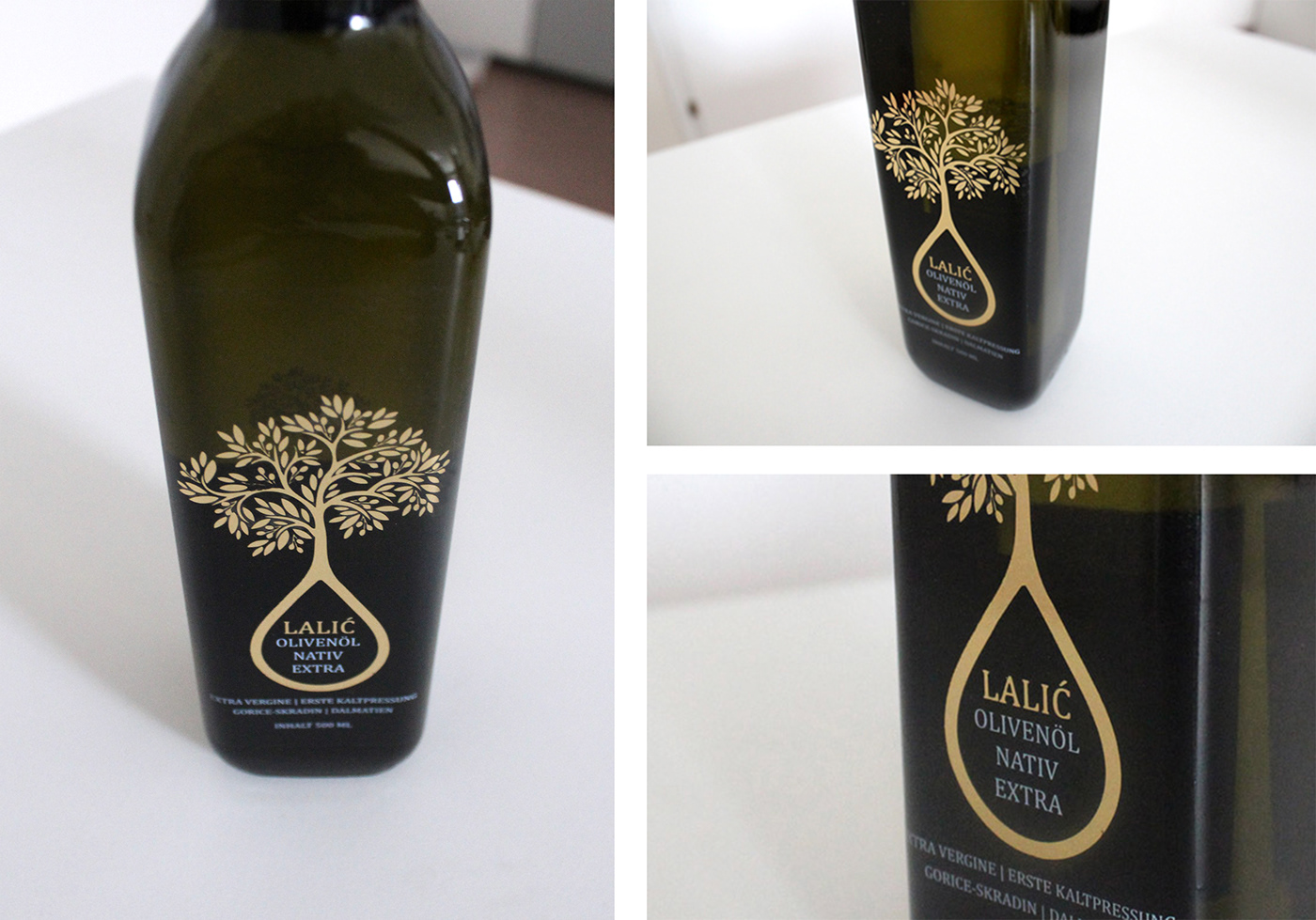 Lable Olive Oil ambalage