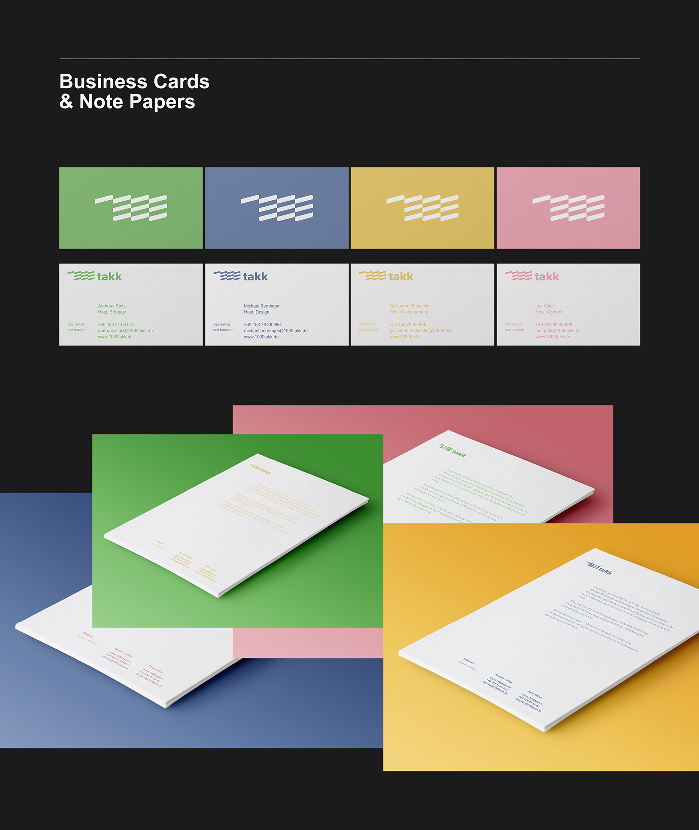 branding  Collective  ux Website munich Business Cards landing page logo Tyography user interface