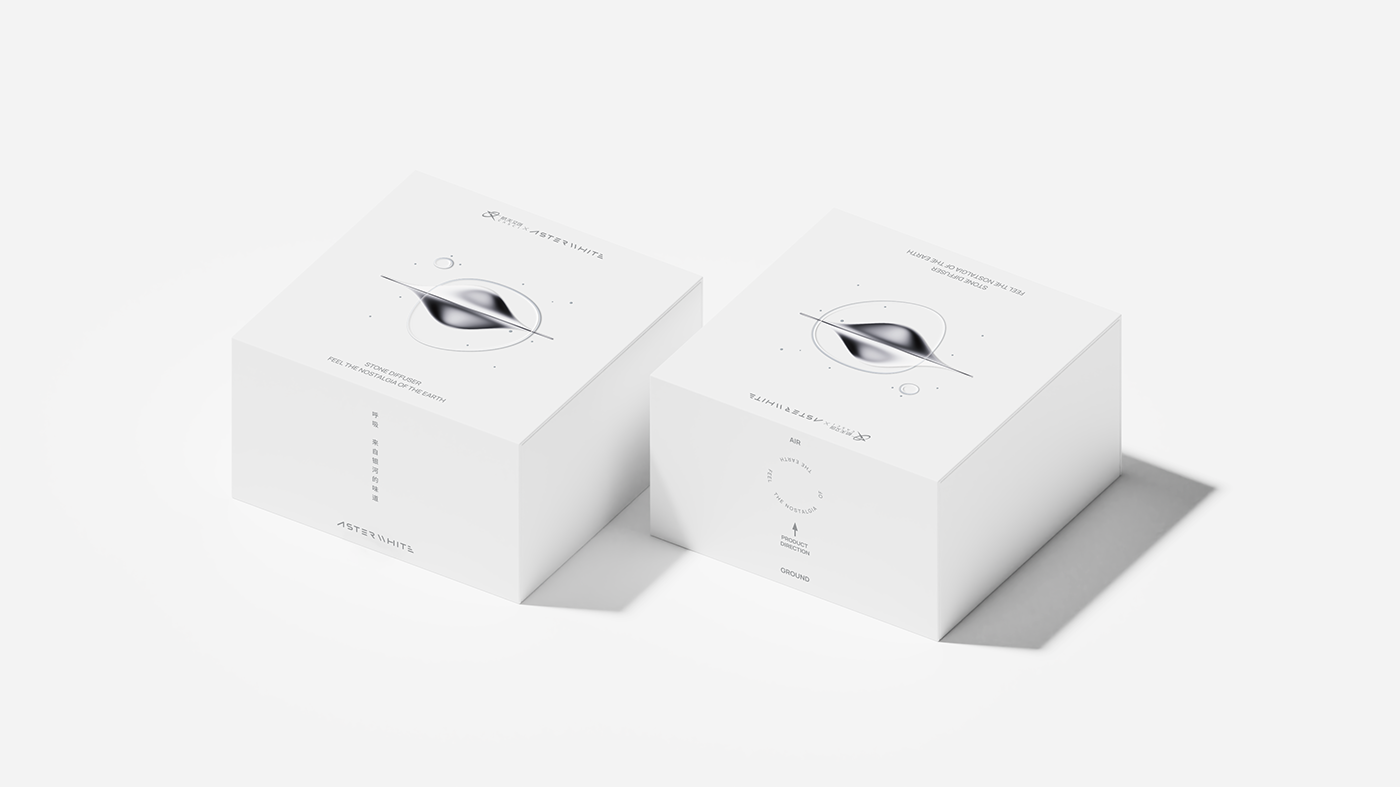 diffuser galaxy Packaging product secondwhite Space design container