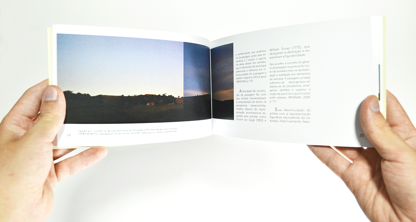 book design TCC nature photography Nature Book design nature horizon horizontes Landscape landscape book Paisagem