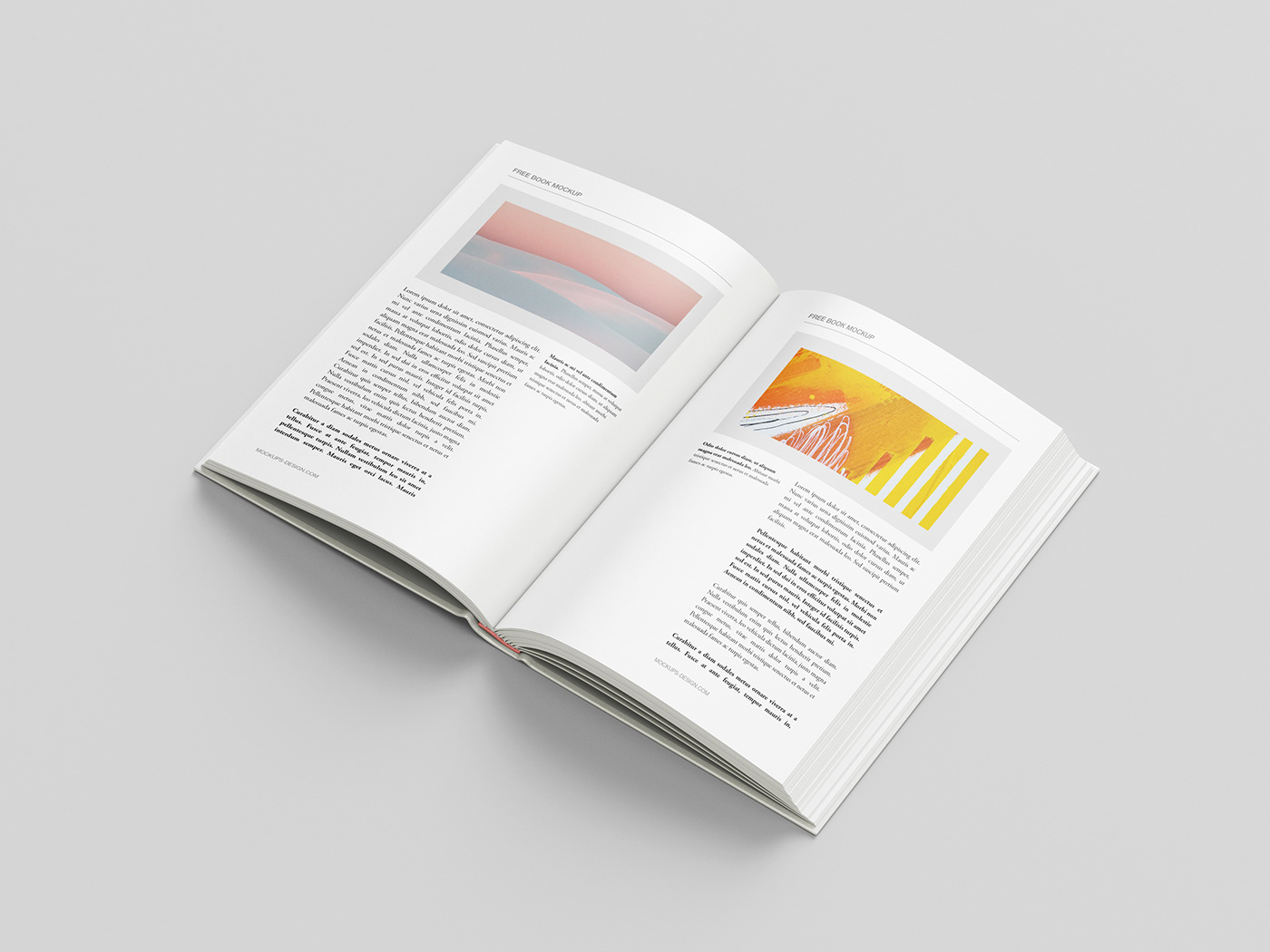 book book cover book design design editorial magazine Mockup paper template