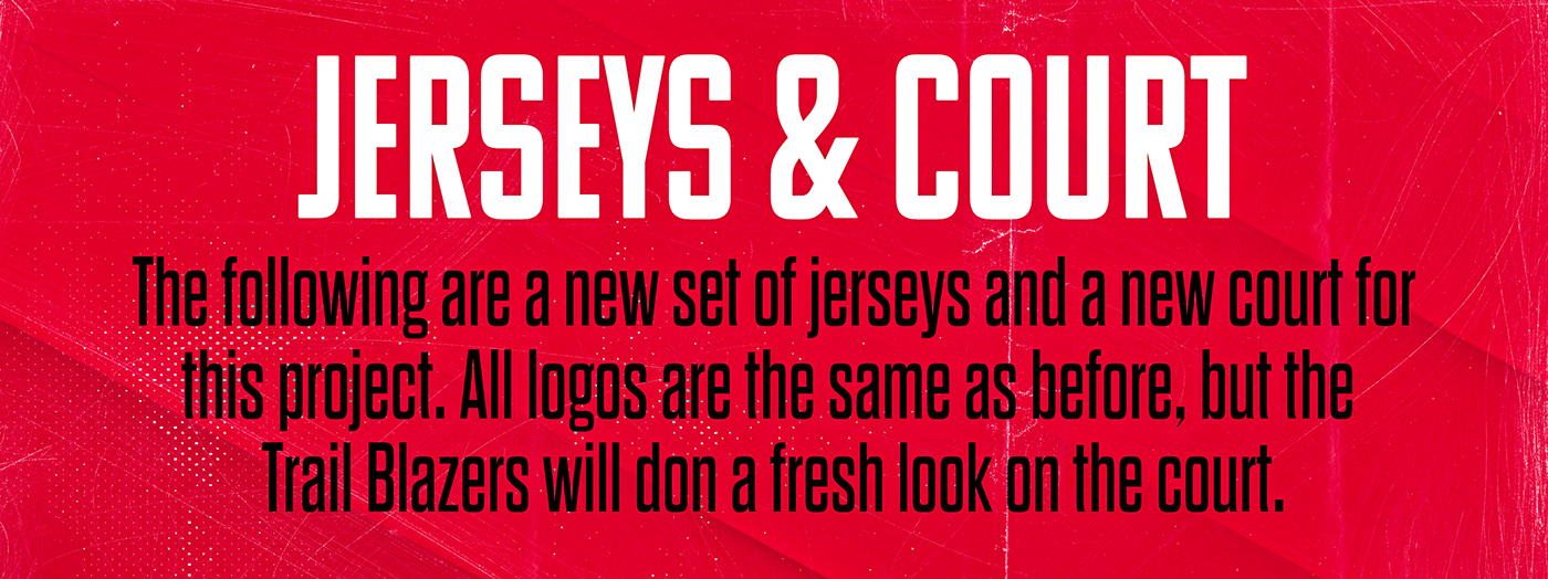 basketball blazers branding  Jersey concept NBA Nike Portland Rebrand trail blazers