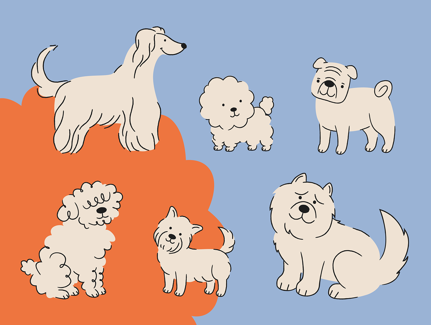 animal dog vector Brand Design logo Graphic Designer brand identity visual identity petfood