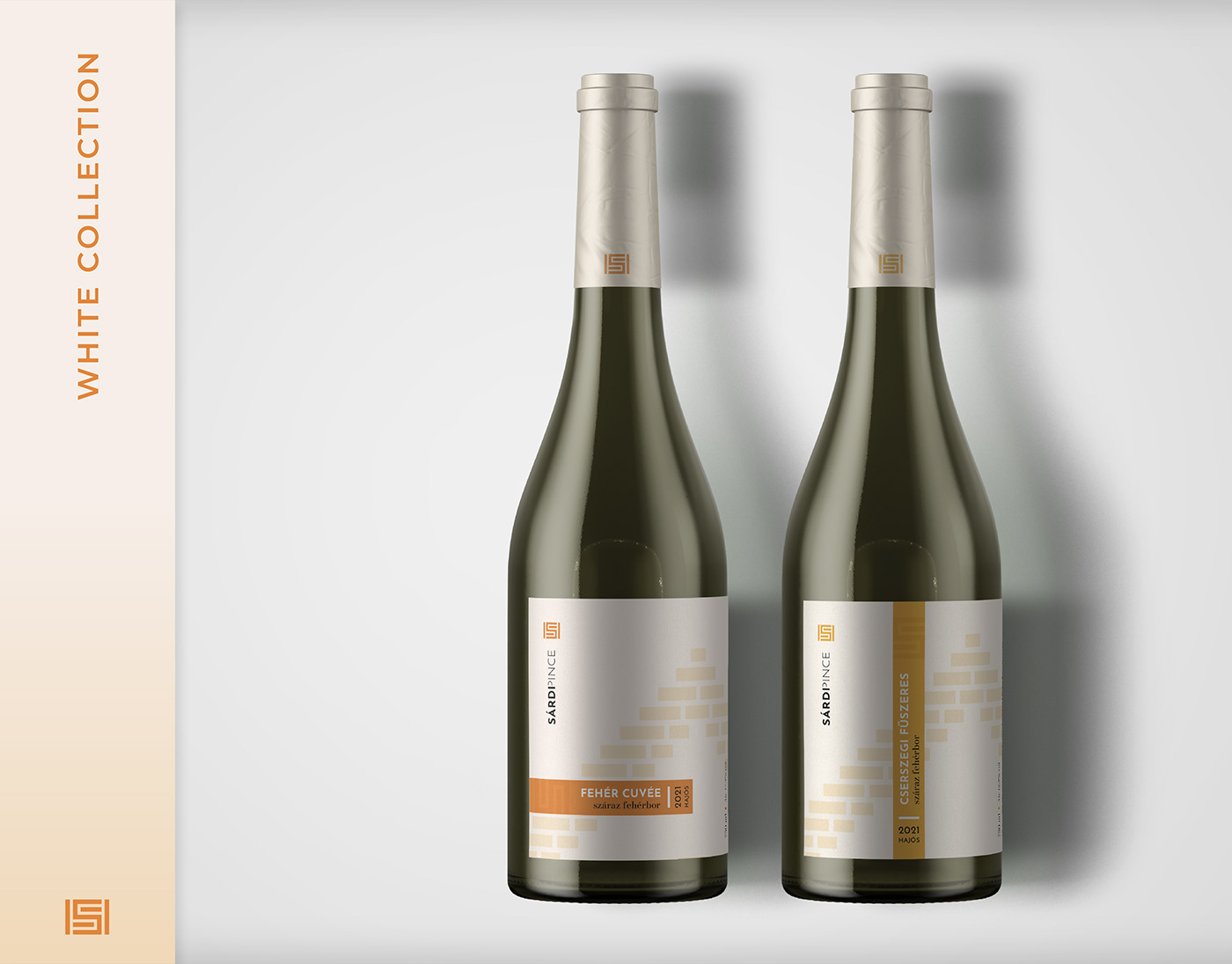 brand identity logo Logo Design minimal modern Packaging visual identity wine Wine Bottle wine label