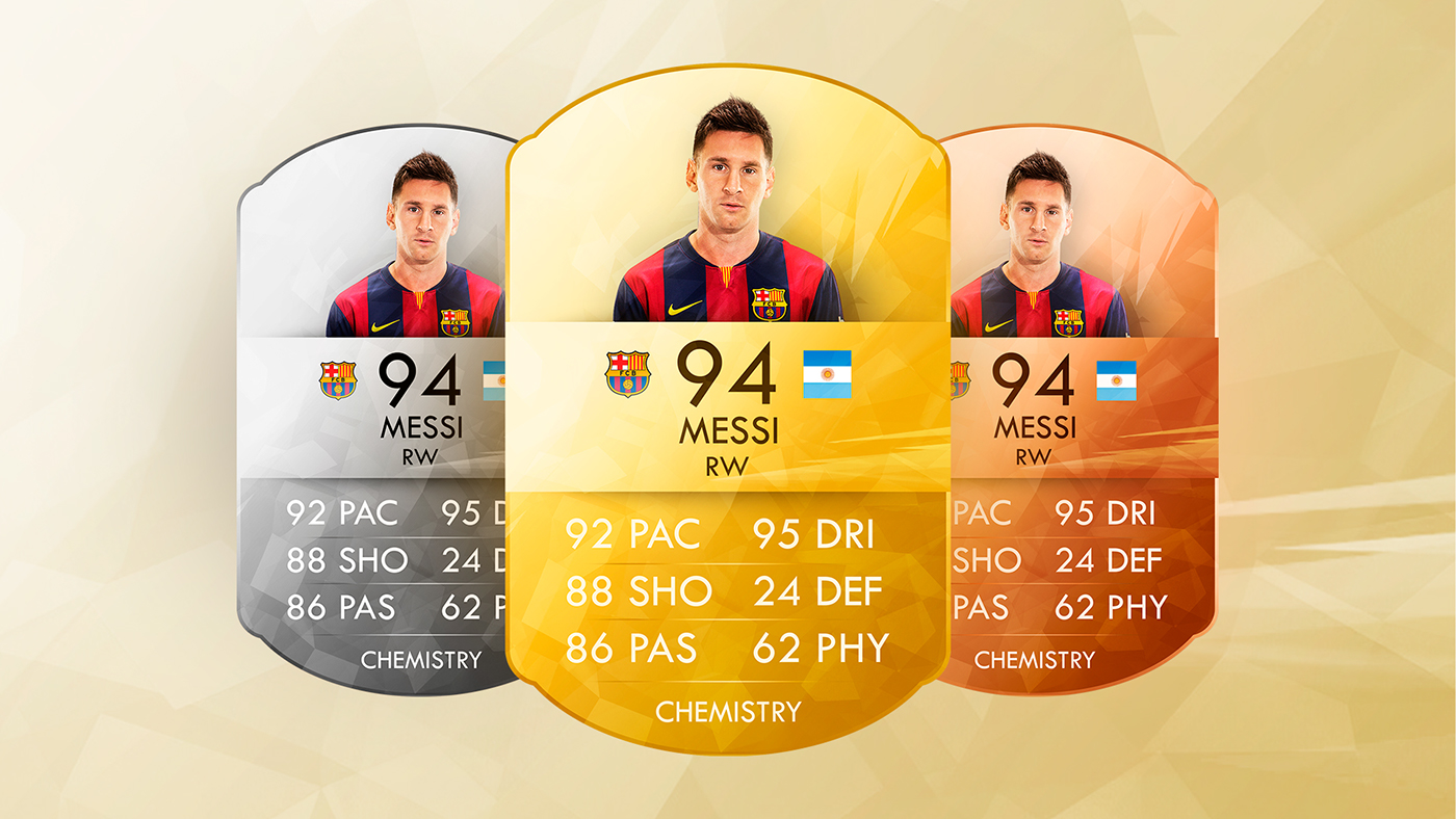 FIFA Ultimate Team WEB APP - Concept on Behance