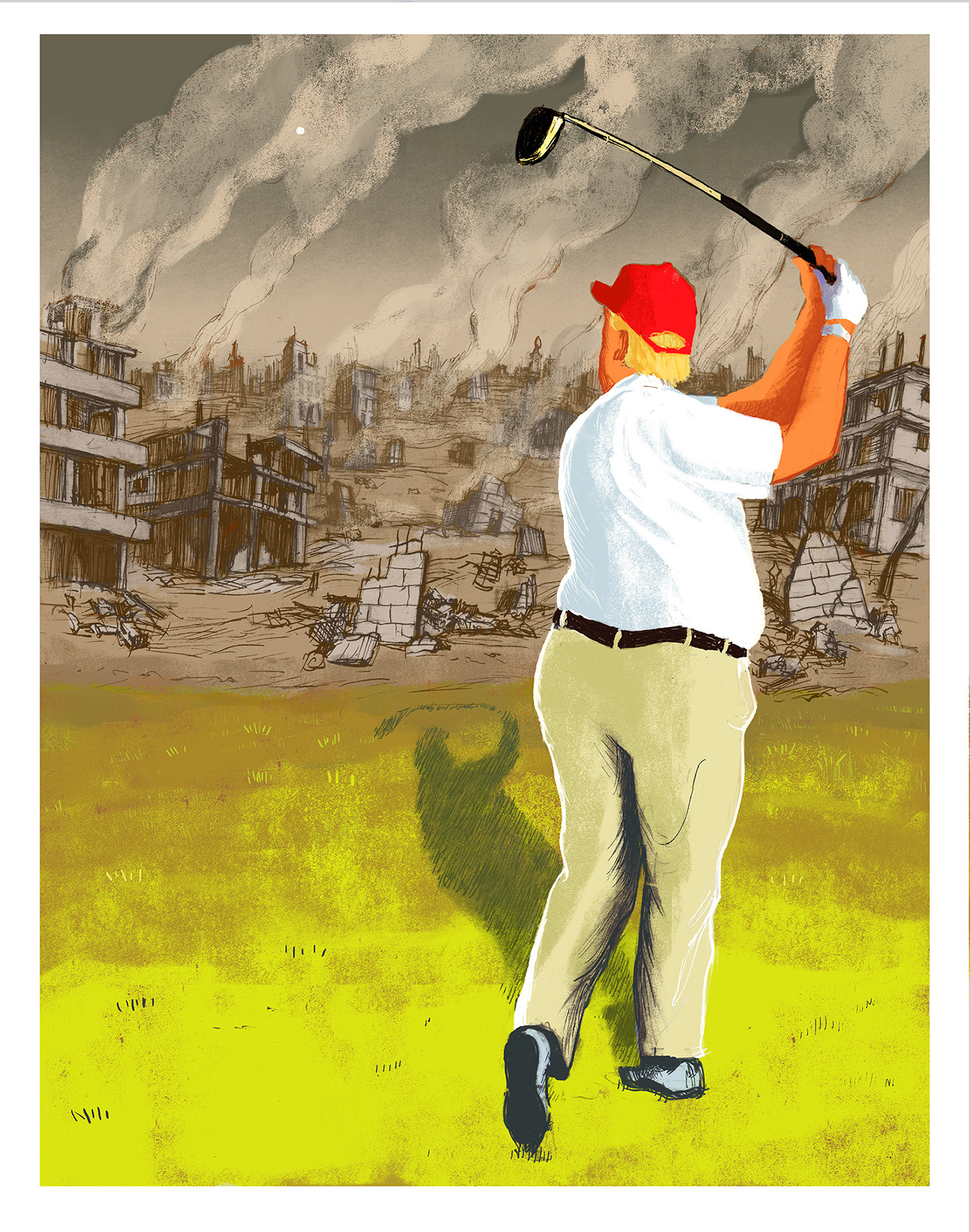 Trump golf Resist notmypresident