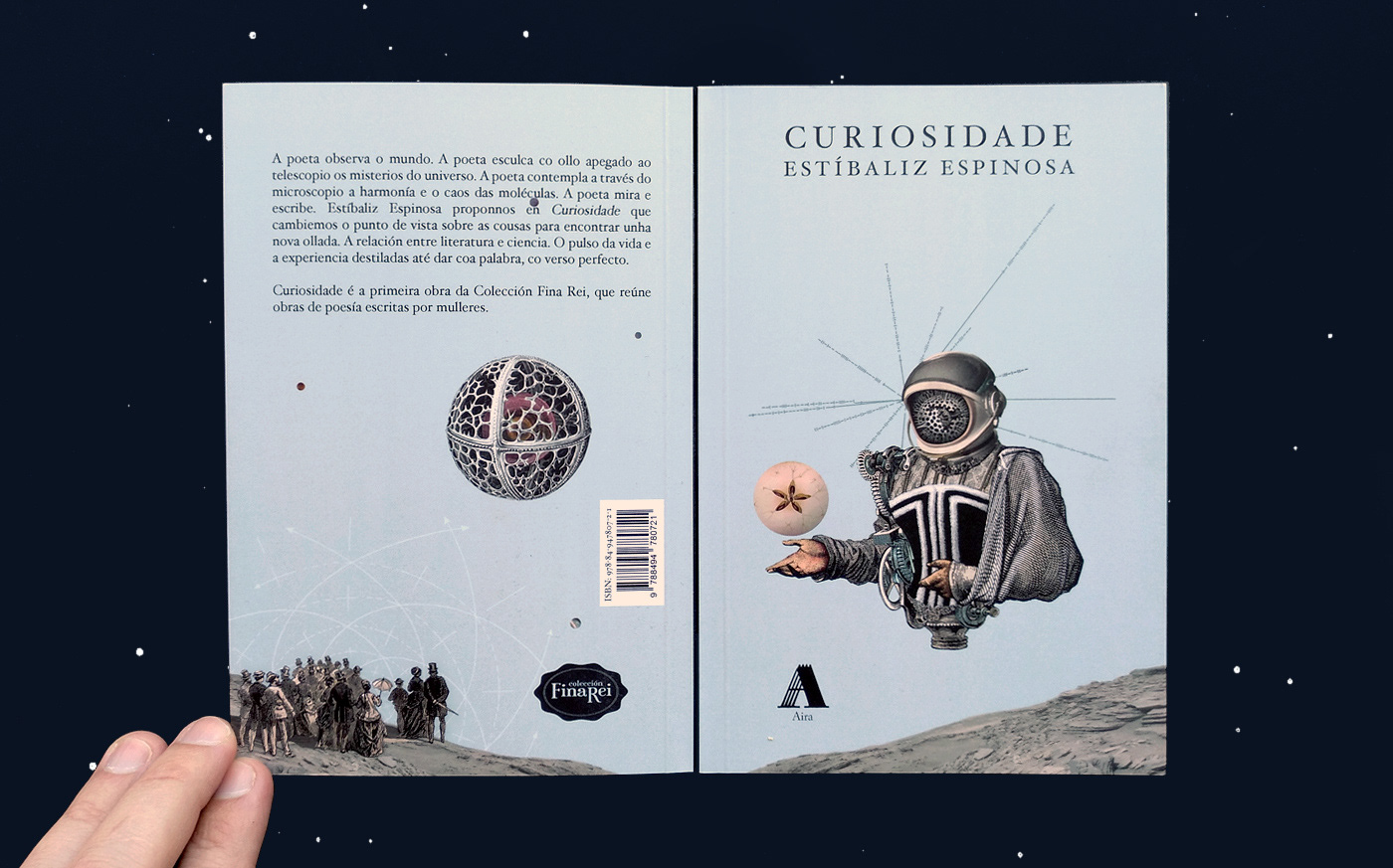 ILLUSTRATION  collage diseño gráfico ilustracion astronaut Space  universe book design