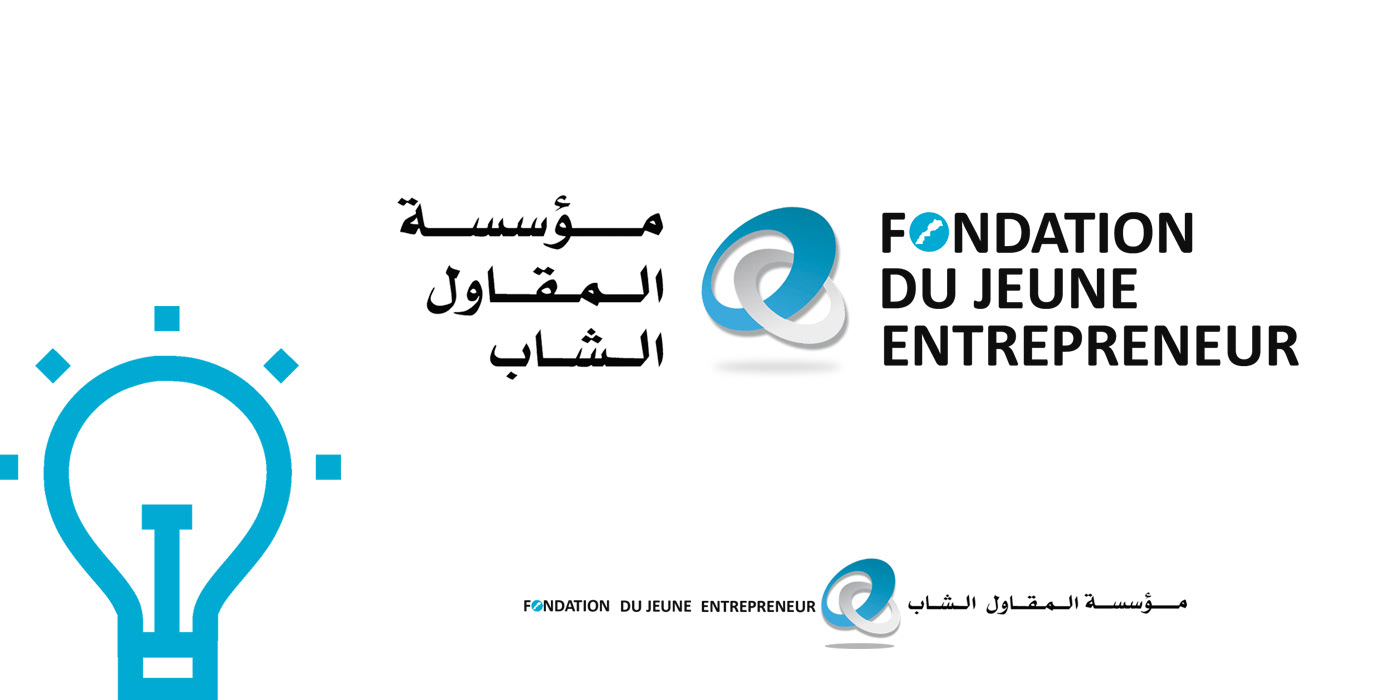 logo design helvetica Allser Fondation du jeune entrepreneur