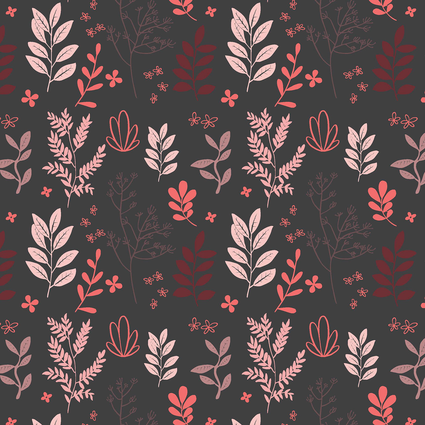 surface pattern design pattern floral Botanical Pattern floral pattern ILLUSTRATION  floral illustration photoshop textile design  print and pattern