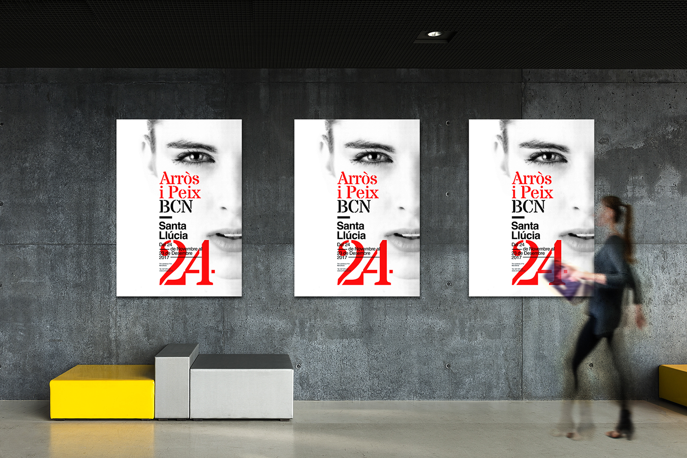 poster Xavier Esclusa Trias Behance posters graphic design  Poster Design bauhaus swiss style brand design