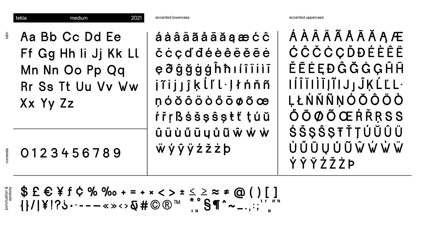 clean design font modern specimen type Typeface typography  