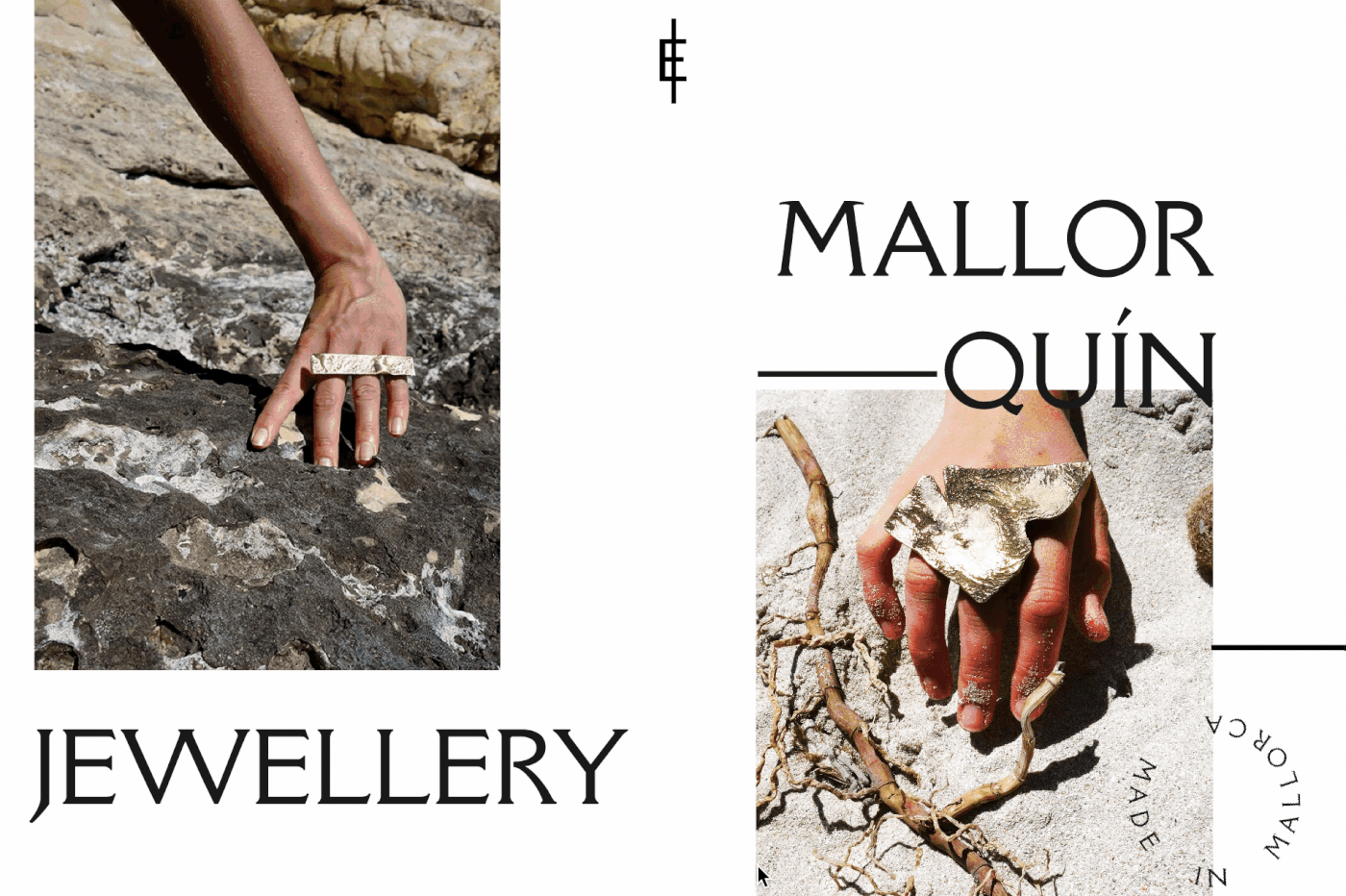 Jewellery landing page mallorca product design  scrollytelling storytelling   ux/ui visual identity Webdesign