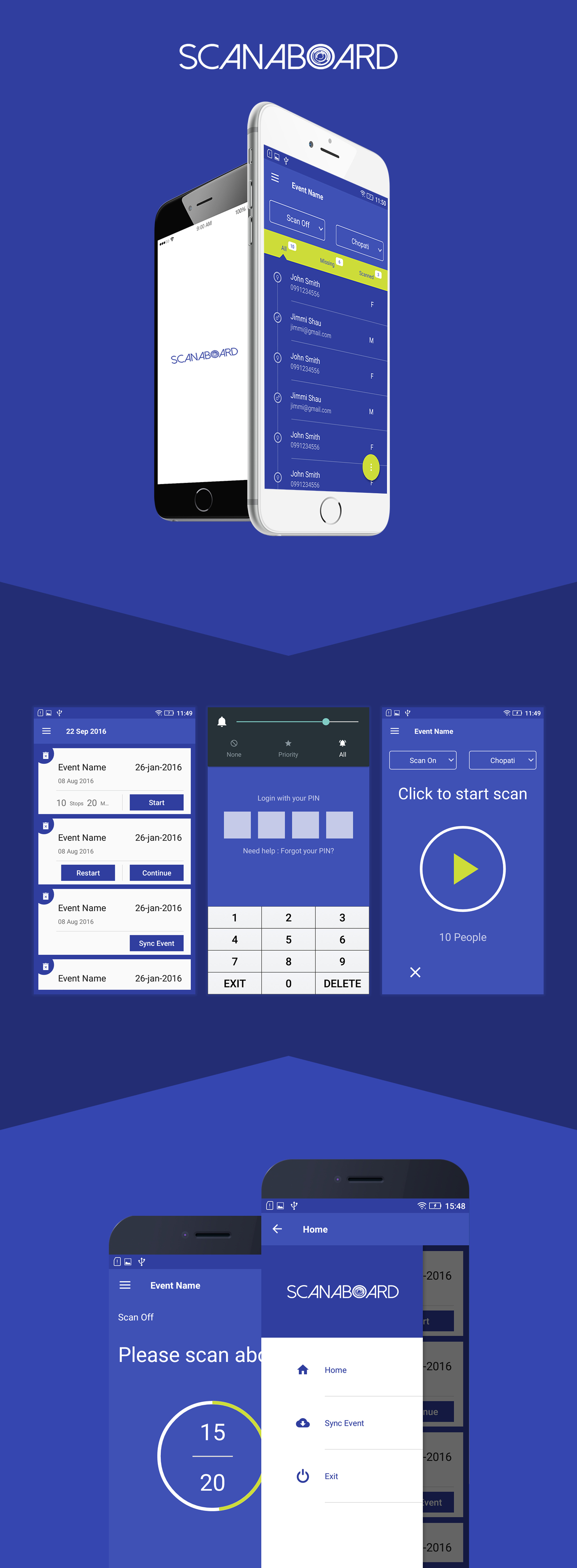 UI/UX mobile android app design graphic design 