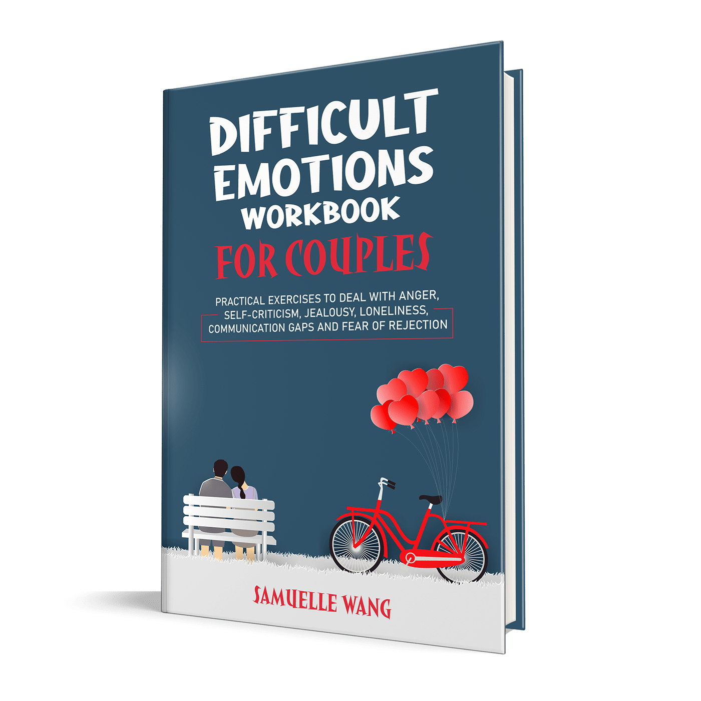 difficult emotions couples covers book cover cover kdp KDP book cover kindle workbook