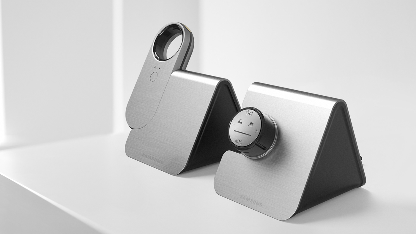 design device industrial medical minimal product Samsung Smart stethoscope storylab