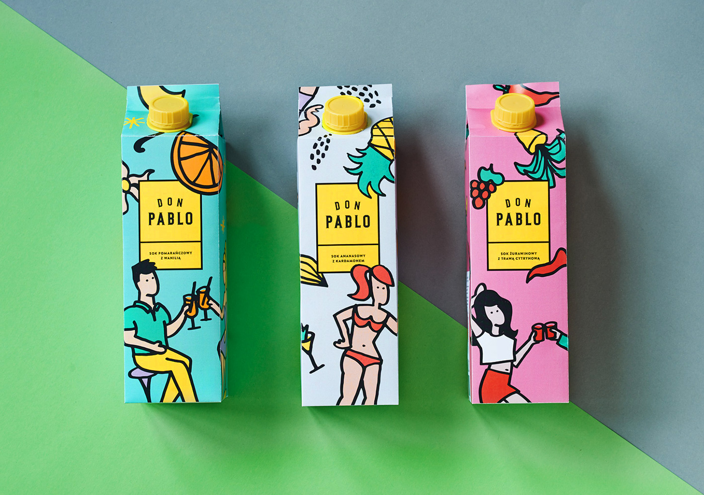 Don Pablo Label Art Designed By Paweł Jaczewski