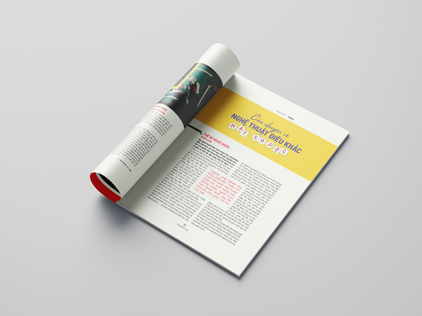 design graphic design  magazine Layout Design