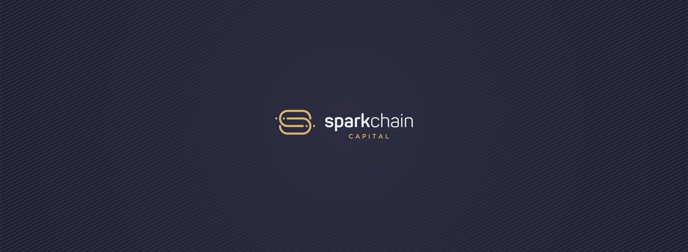 chain design iconic s logo sc blockchain cryptocurrency flat graphics new