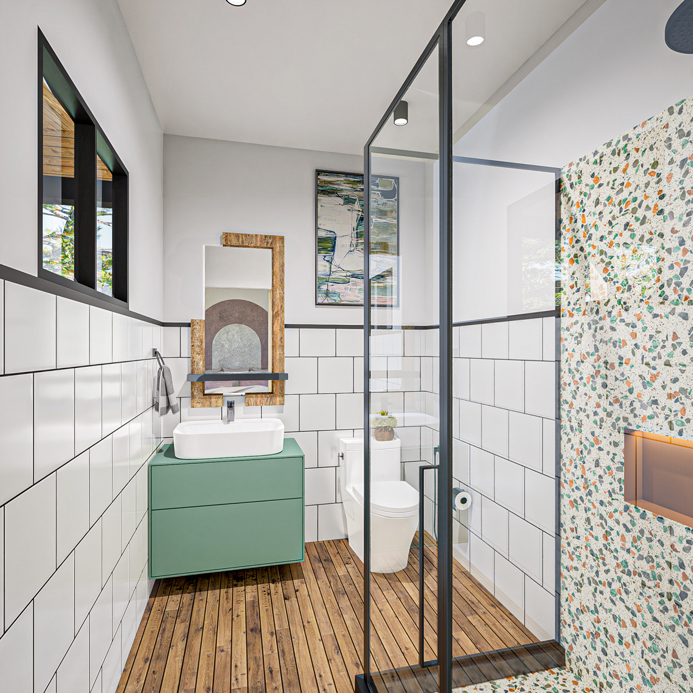 architecture bathroom bathroom interior bathroomdesign bathrooms interior design  modern Render visualization