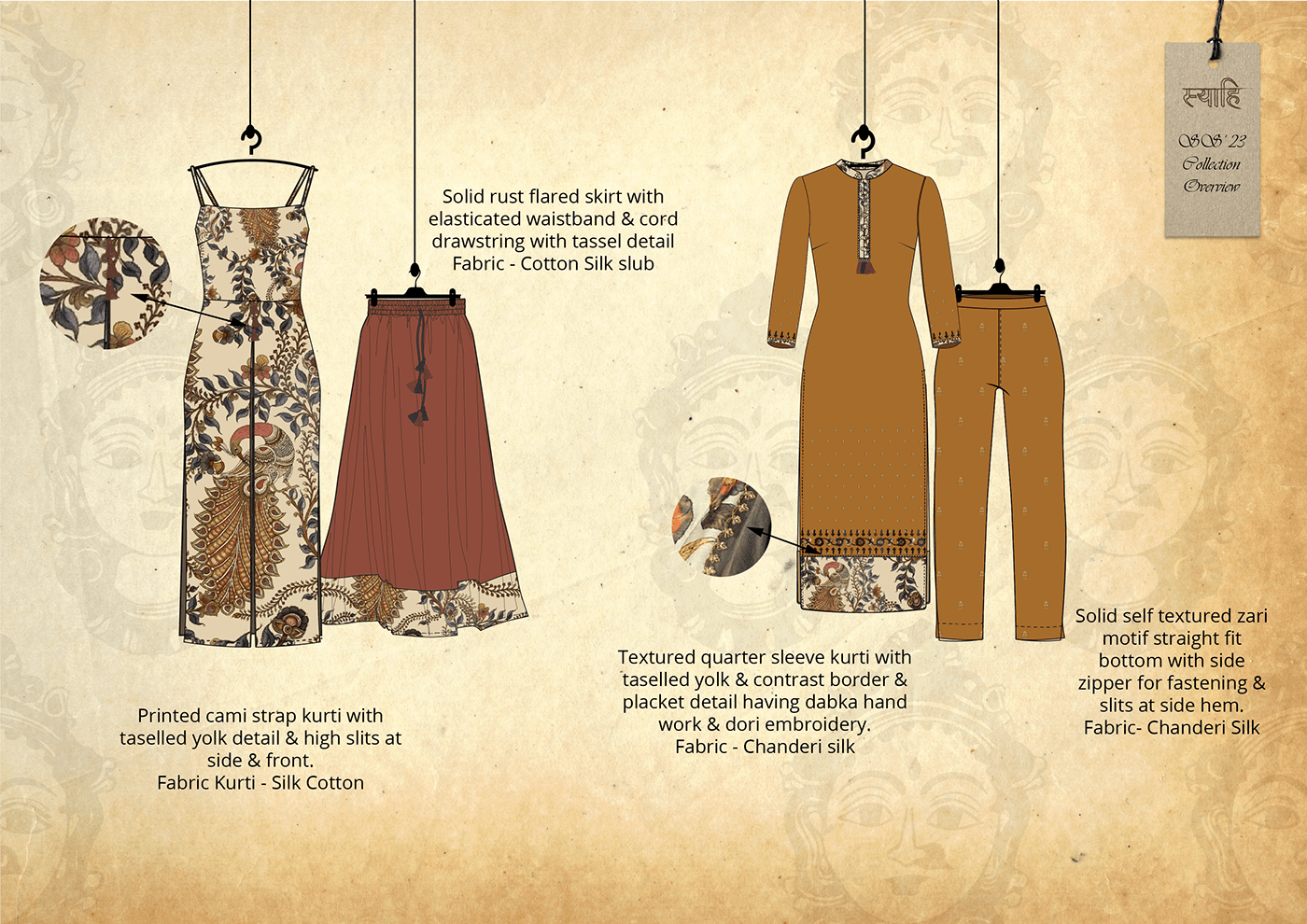 design collection Ethnic Wear fashion design fashion illustration